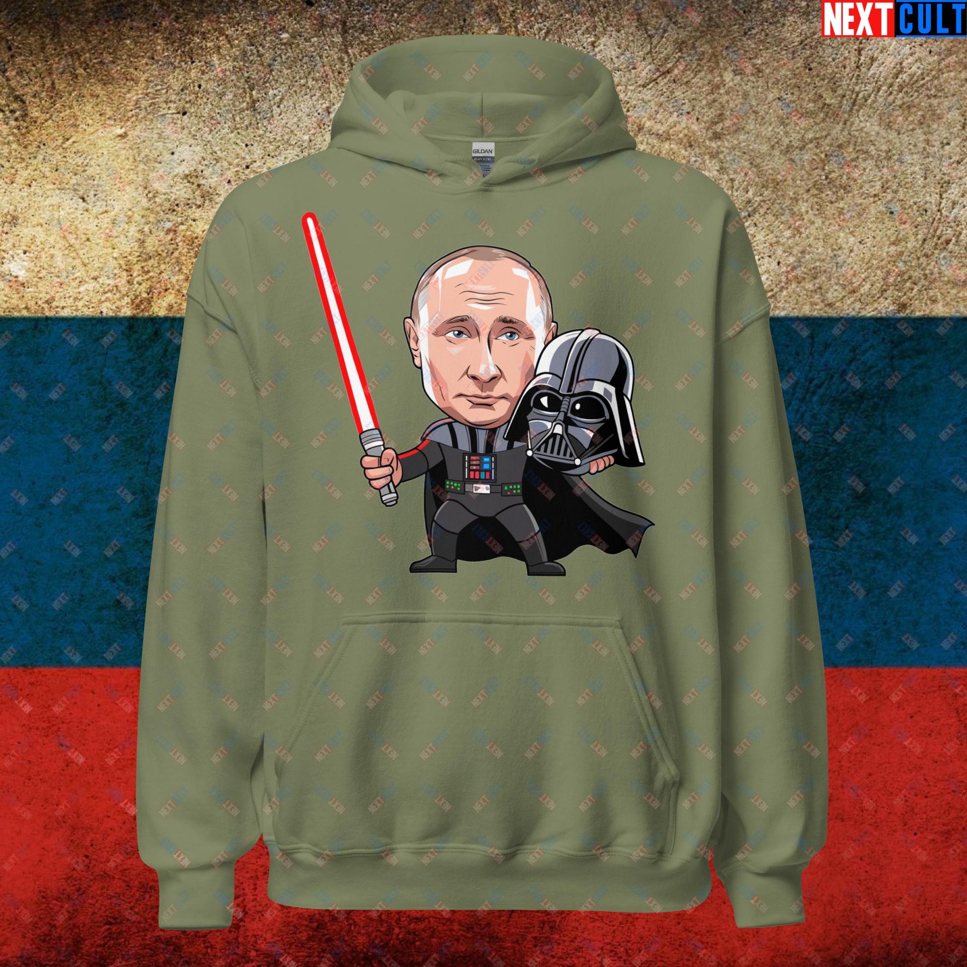 Anti Vladimir Putin Darth Vader Unisex Hoodie Next Cult Brand