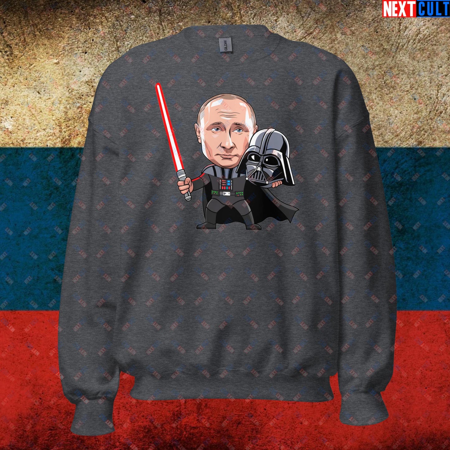 Anti Vladimir Putin Darth Vader Unisex Sweatshirt Next Cult Brand