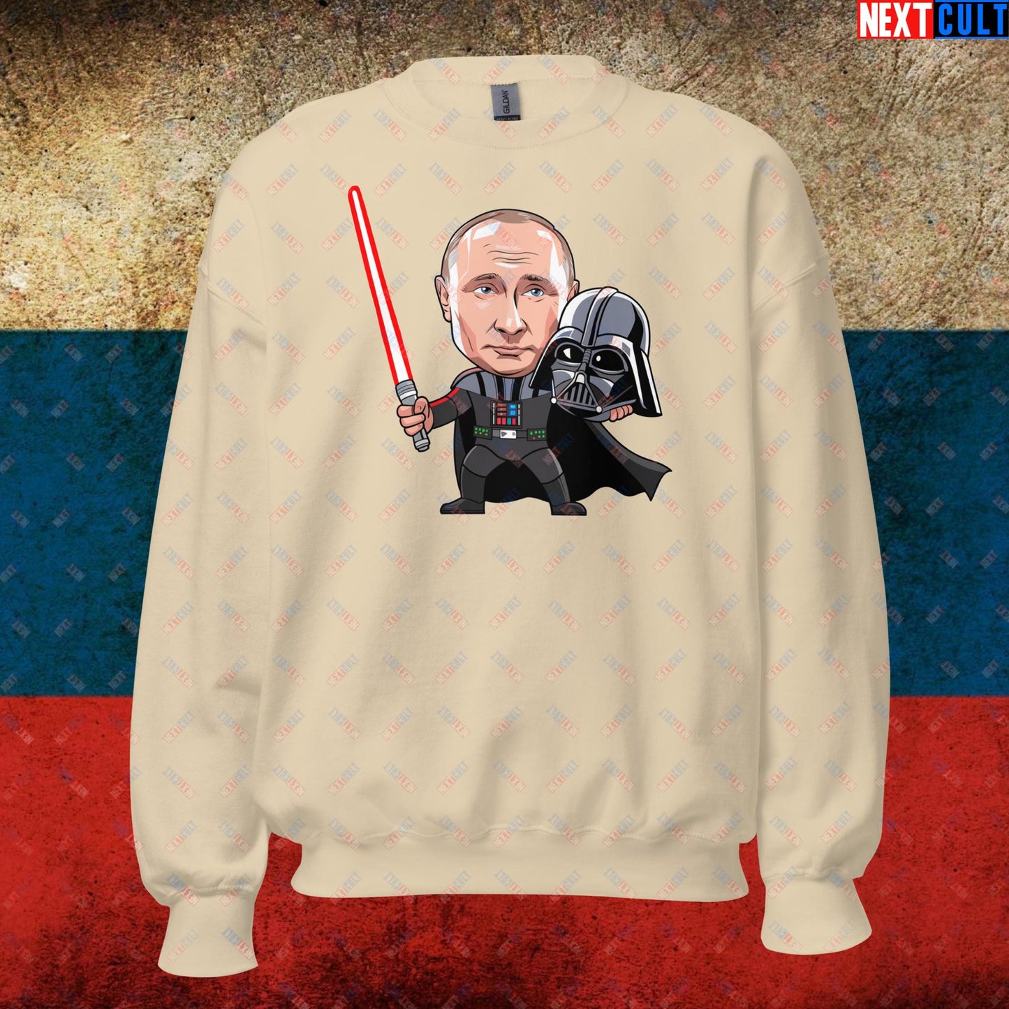 Anti Vladimir Putin Darth Vader Unisex Sweatshirt Next Cult Brand