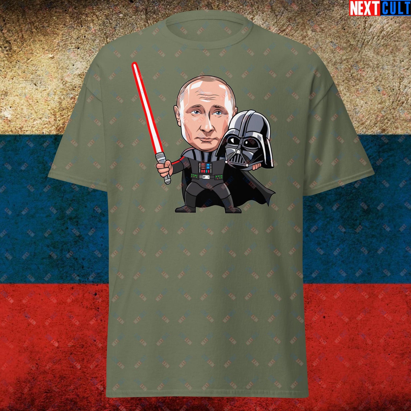 Anti Vladimir Putin Darth Vader Unisex tee Next Cult Brand