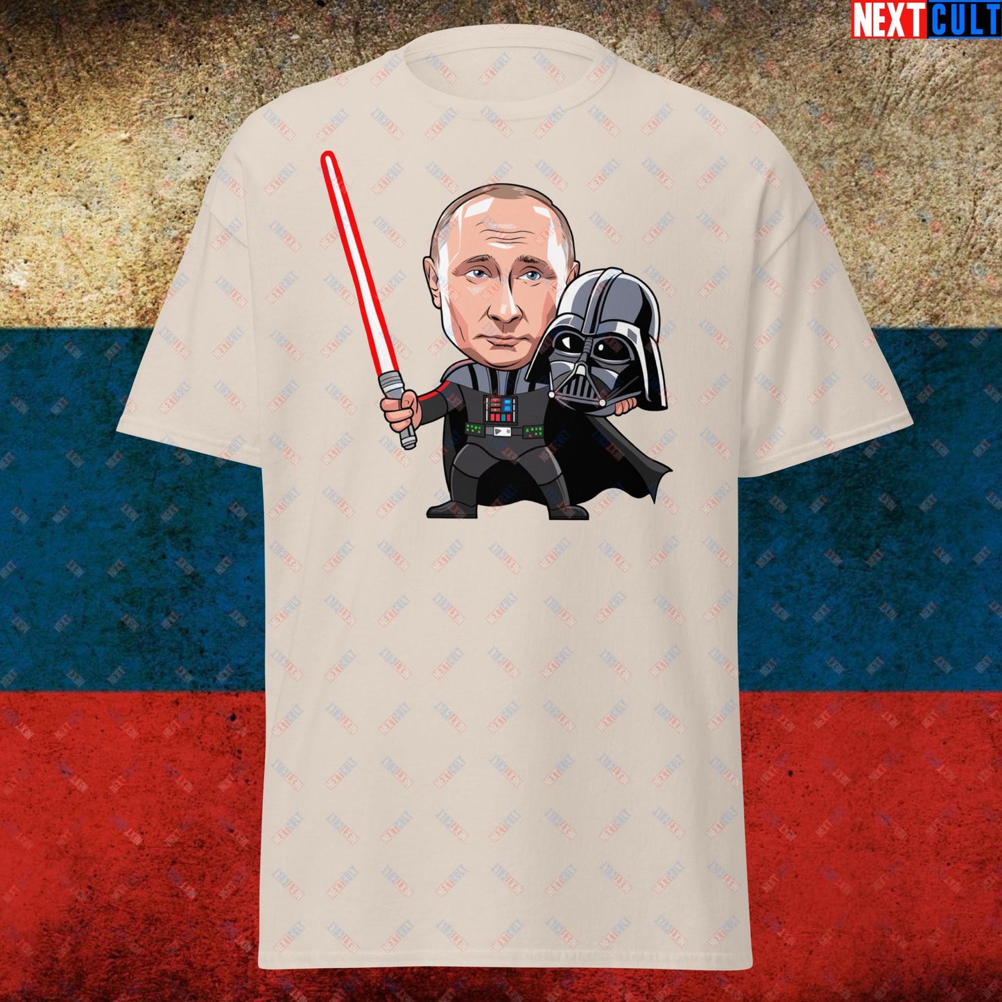 Anti Vladimir Putin Darth Vader Unisex tee Next Cult Brand