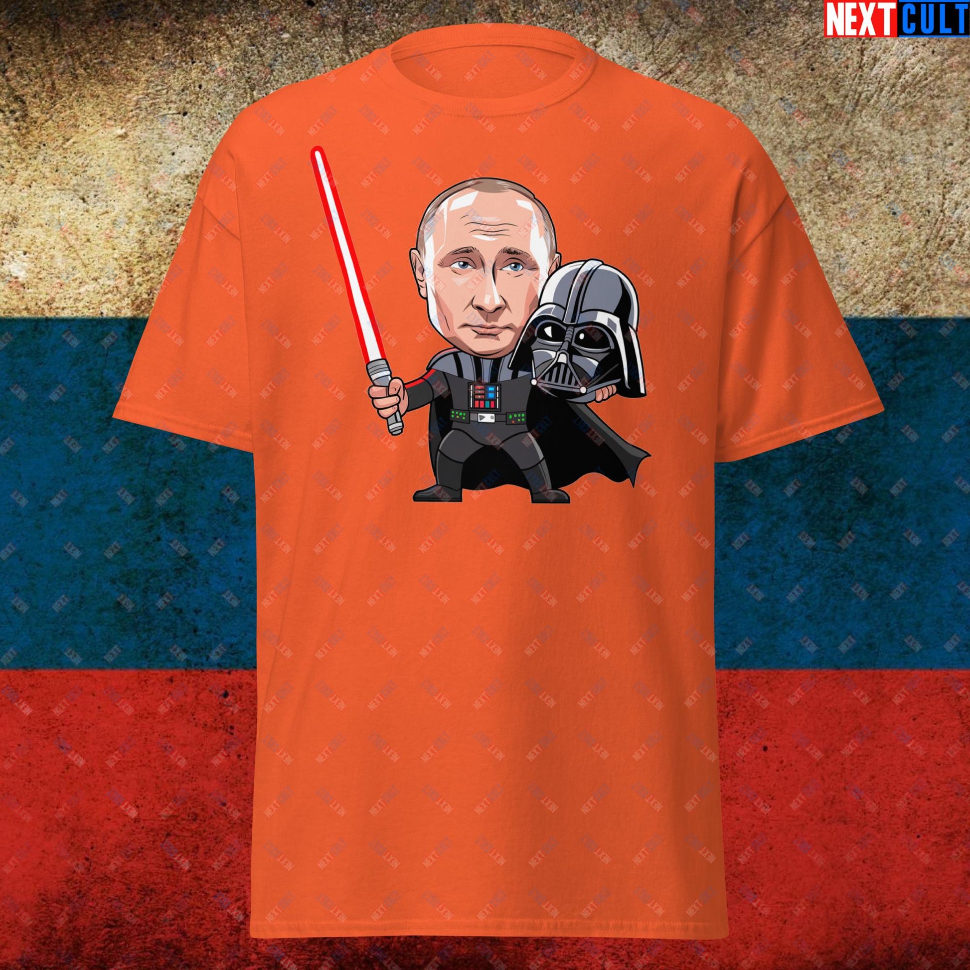 Anti Vladimir Putin Darth Vader Unisex tee Next Cult Brand