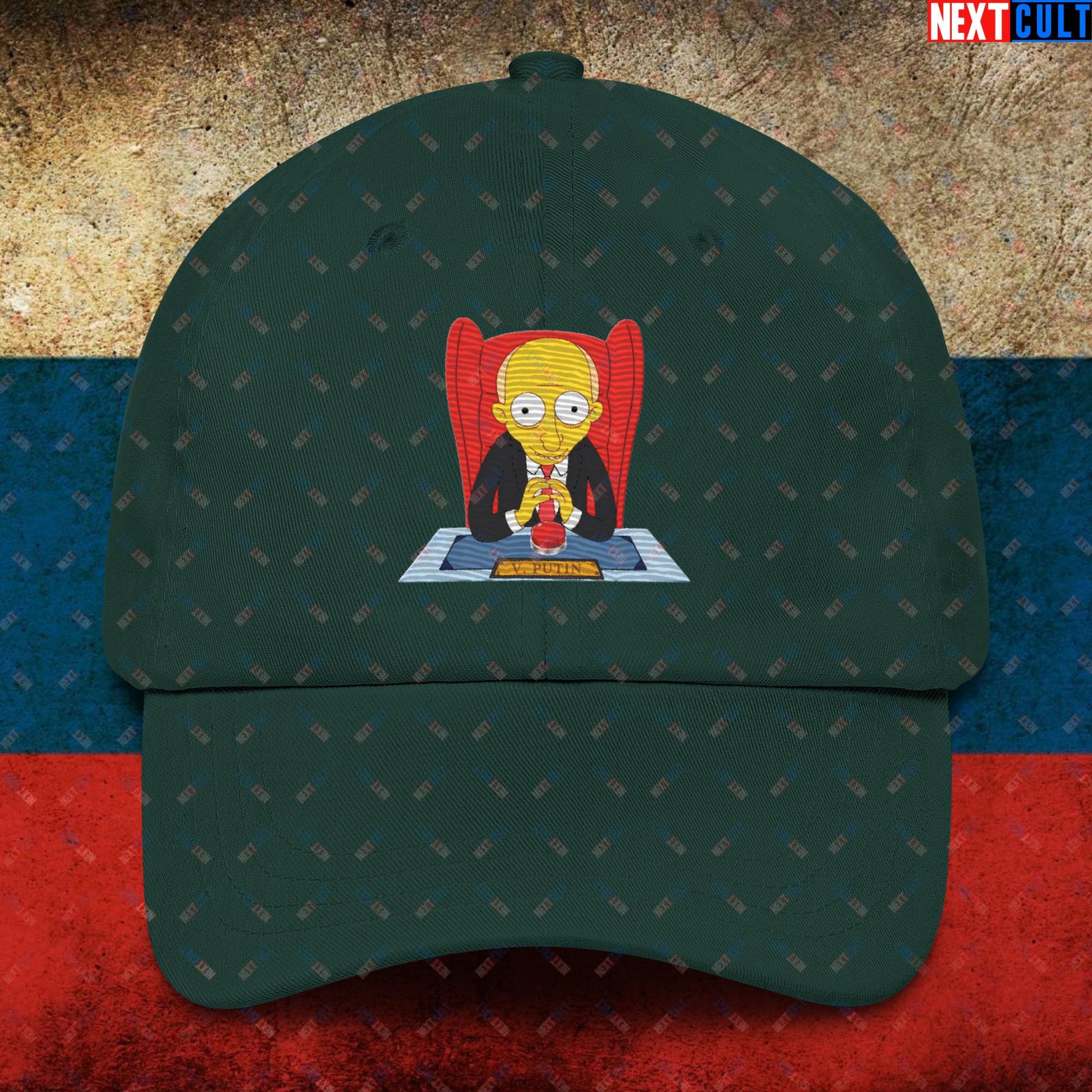 Anti Vladimir Putin Funny Mr. Burns Simpsons Dad hat Next Cult Brand