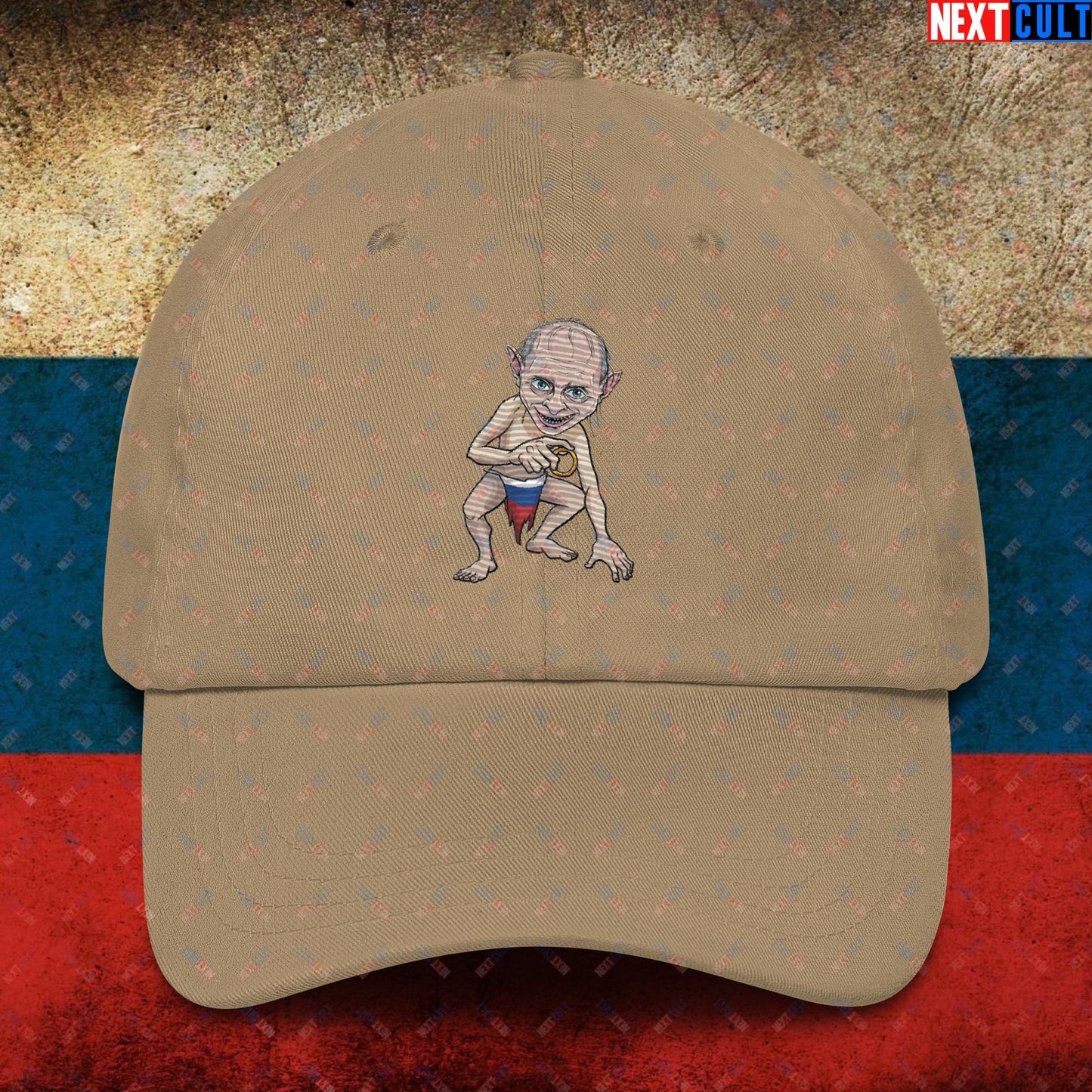 Anti Vladimir Putin Gollum Funny Dad hat Next Cult Brand