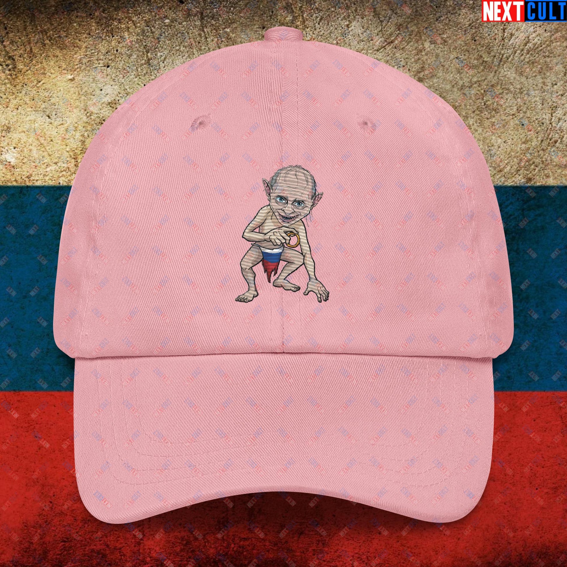 Anti Vladimir Putin Gollum Funny Dad hat Next Cult Brand