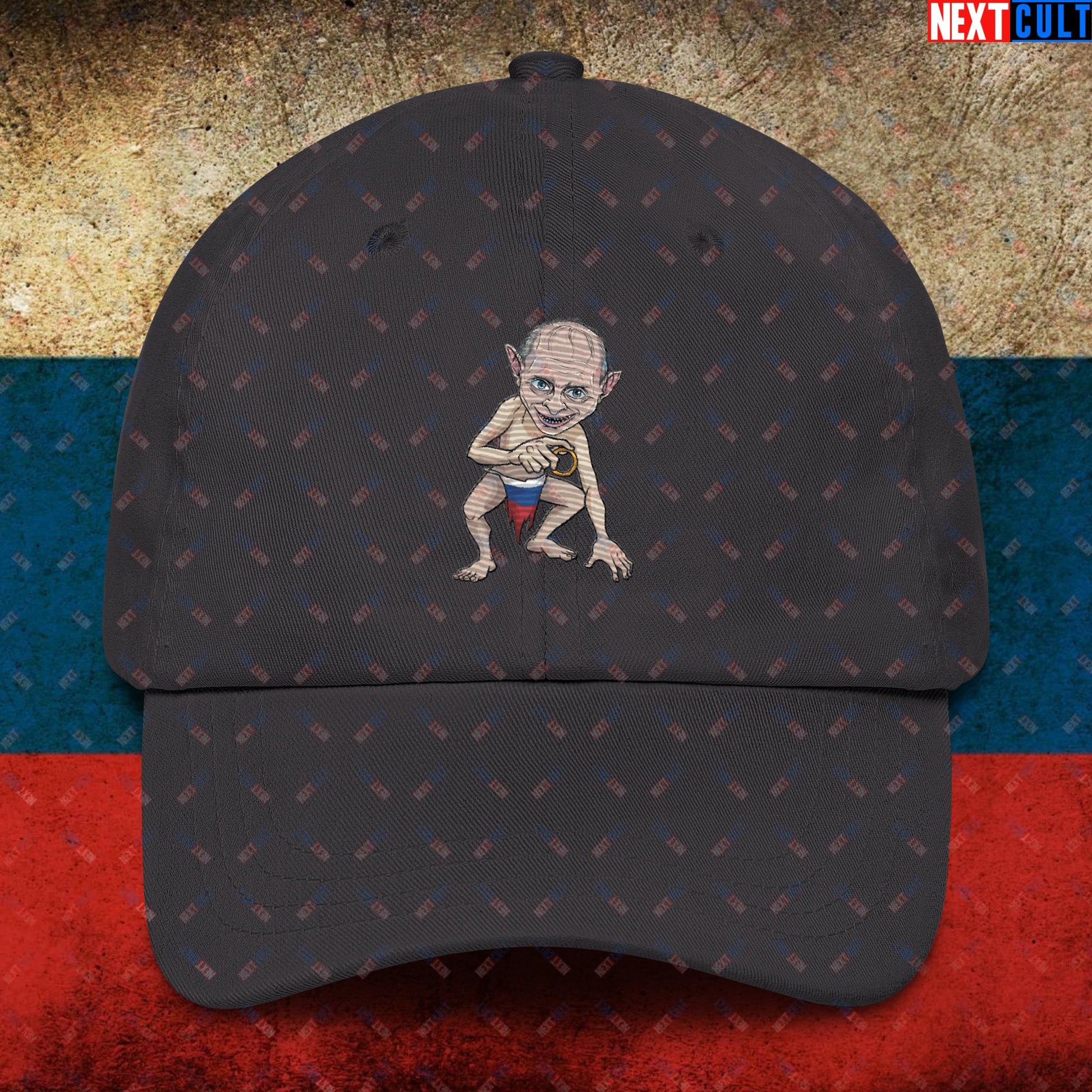 Anti Vladimir Putin Gollum Funny Dad hat Next Cult Brand