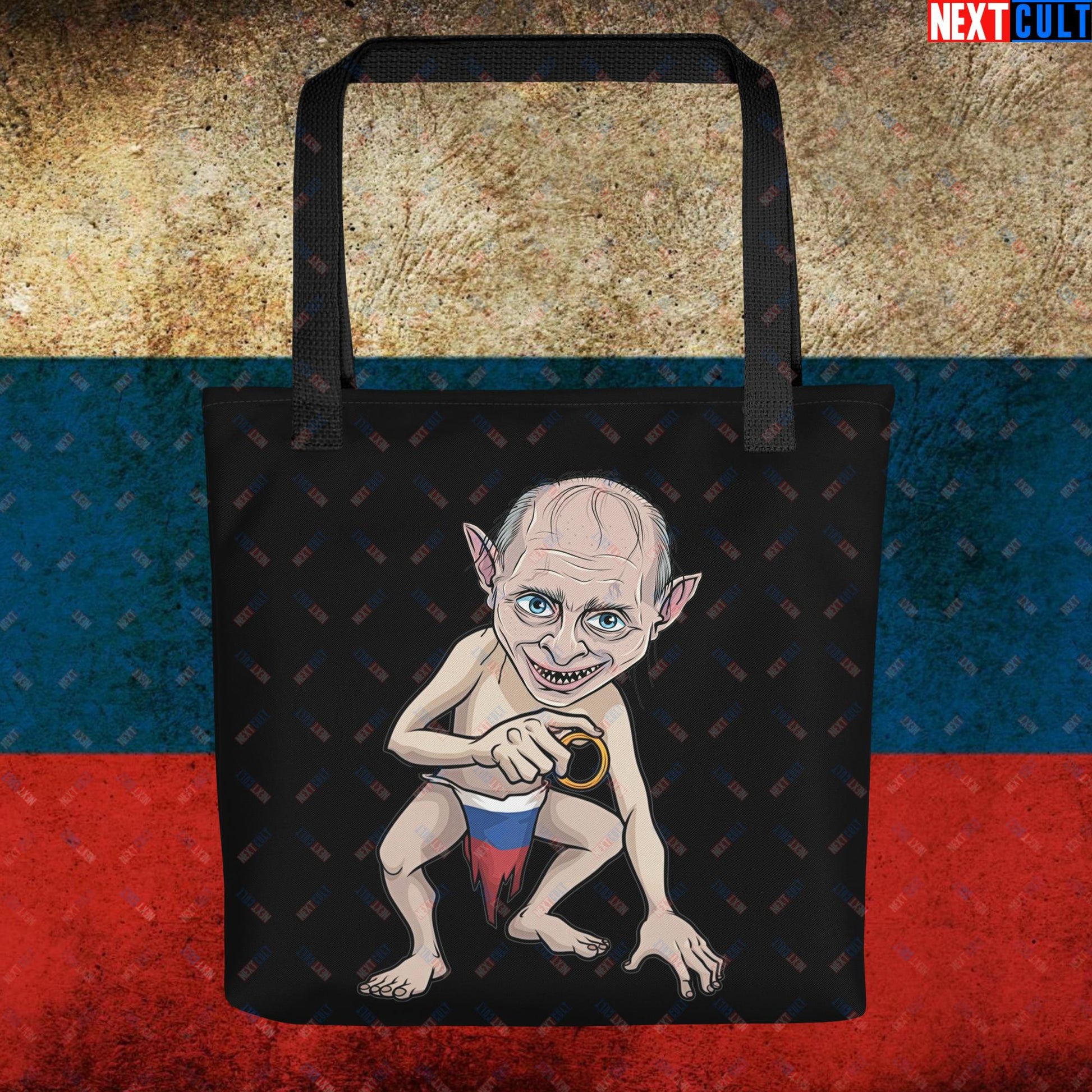 Anti Vladimir Putin Gollum Funny Tote bag Next Cult Brand