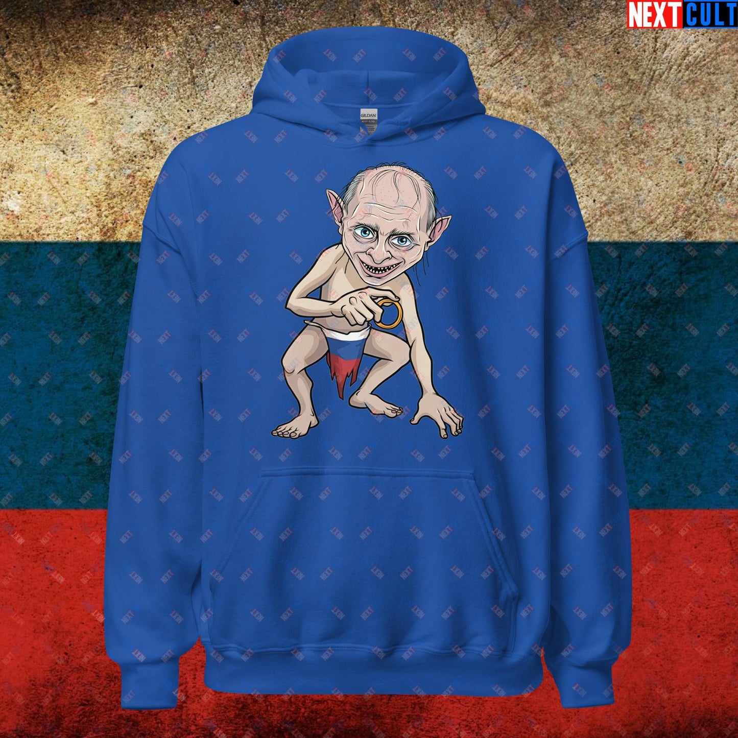 Anti Vladimir Putin Gollum Funny Unisex Hoodie Next Cult Brand