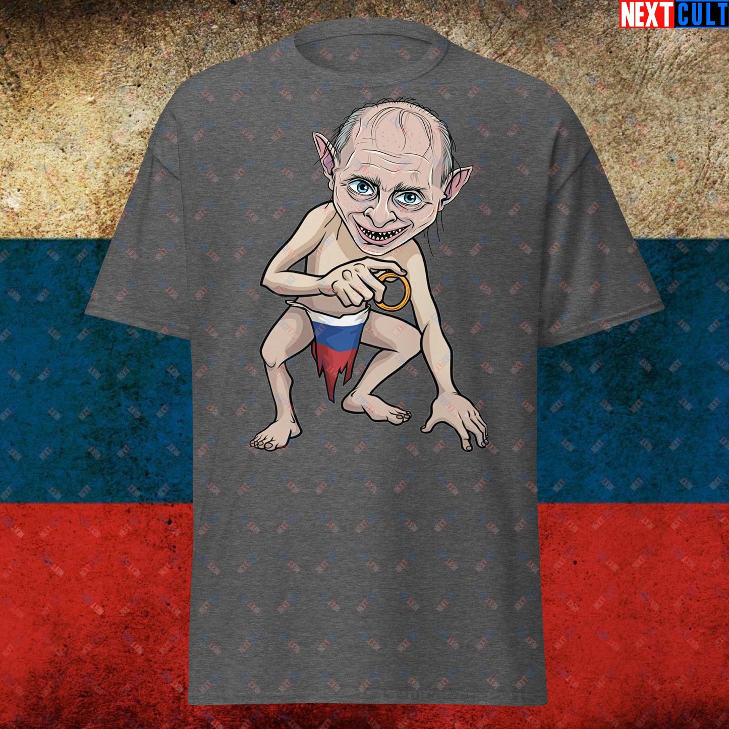 Anti Vladimir Putin Gollum Funny Unisex T-shirt Next Cult Brand