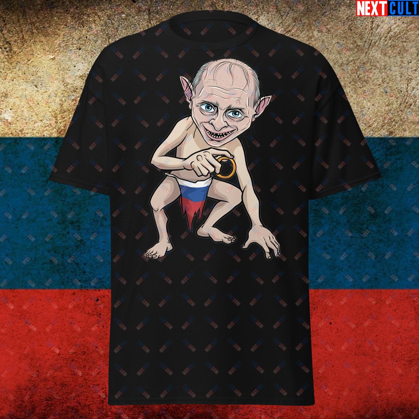 Anti Vladimir Putin Gollum Funny Unisex T-shirt Next Cult Brand