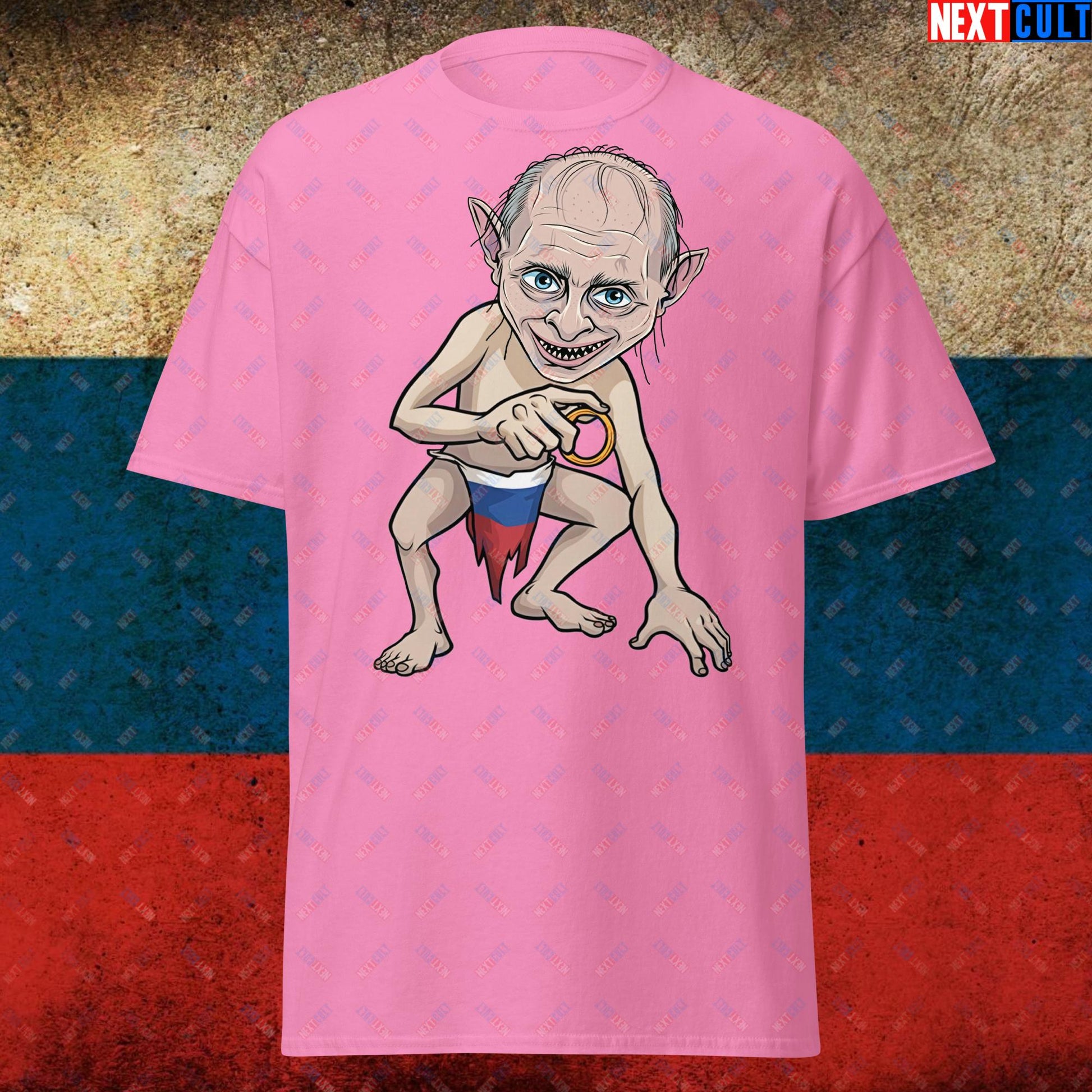 Anti Vladimir Putin Gollum Funny Unisex T-shirt Next Cult Brand