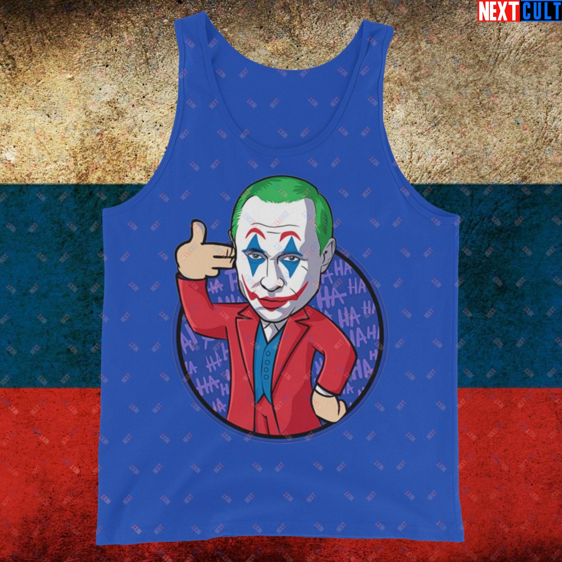 Anti Vladimir Putin Joker Tank Top Next Cult Brand