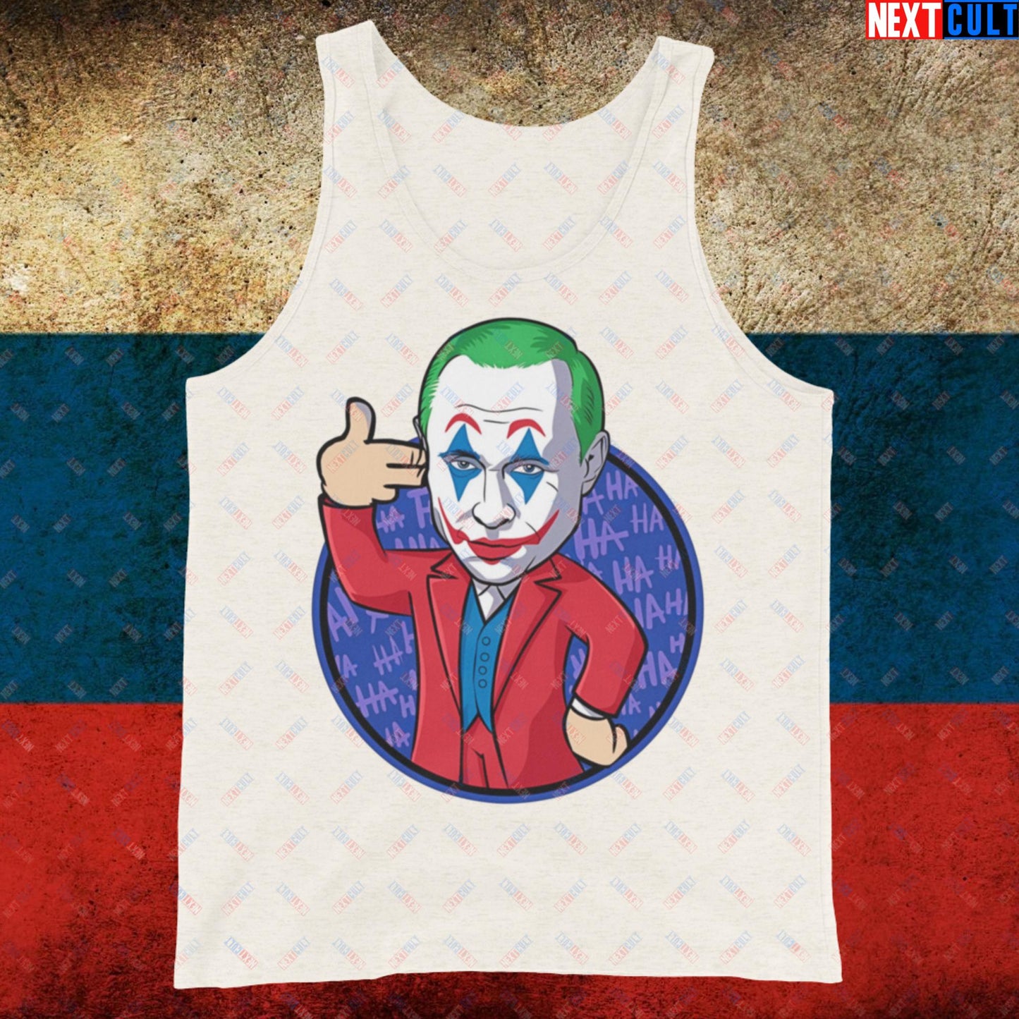 Anti Vladimir Putin Joker Tank Top Next Cult Brand