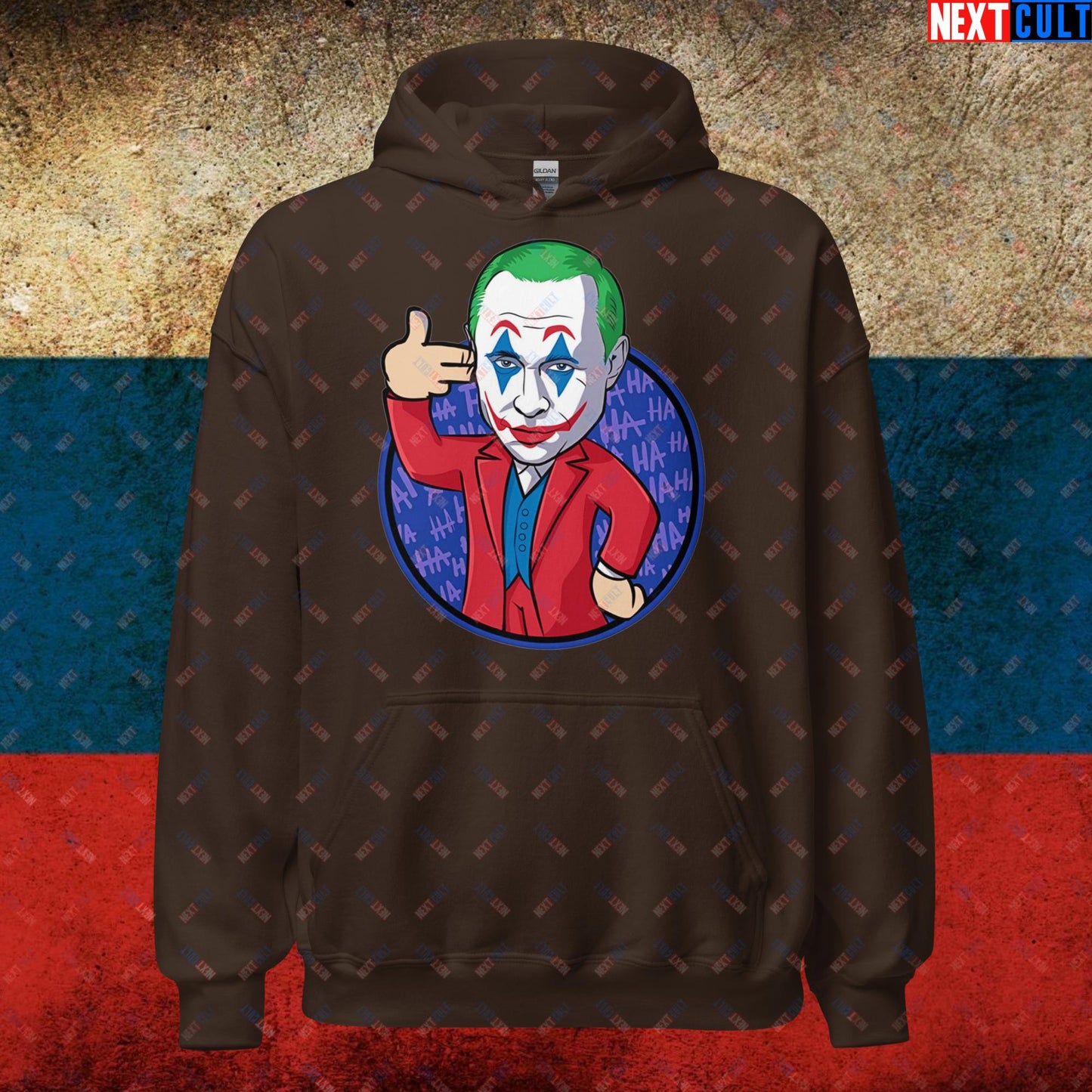 Anti Vladimir Putin Joker Unisex Hoodie Next Cult Brand