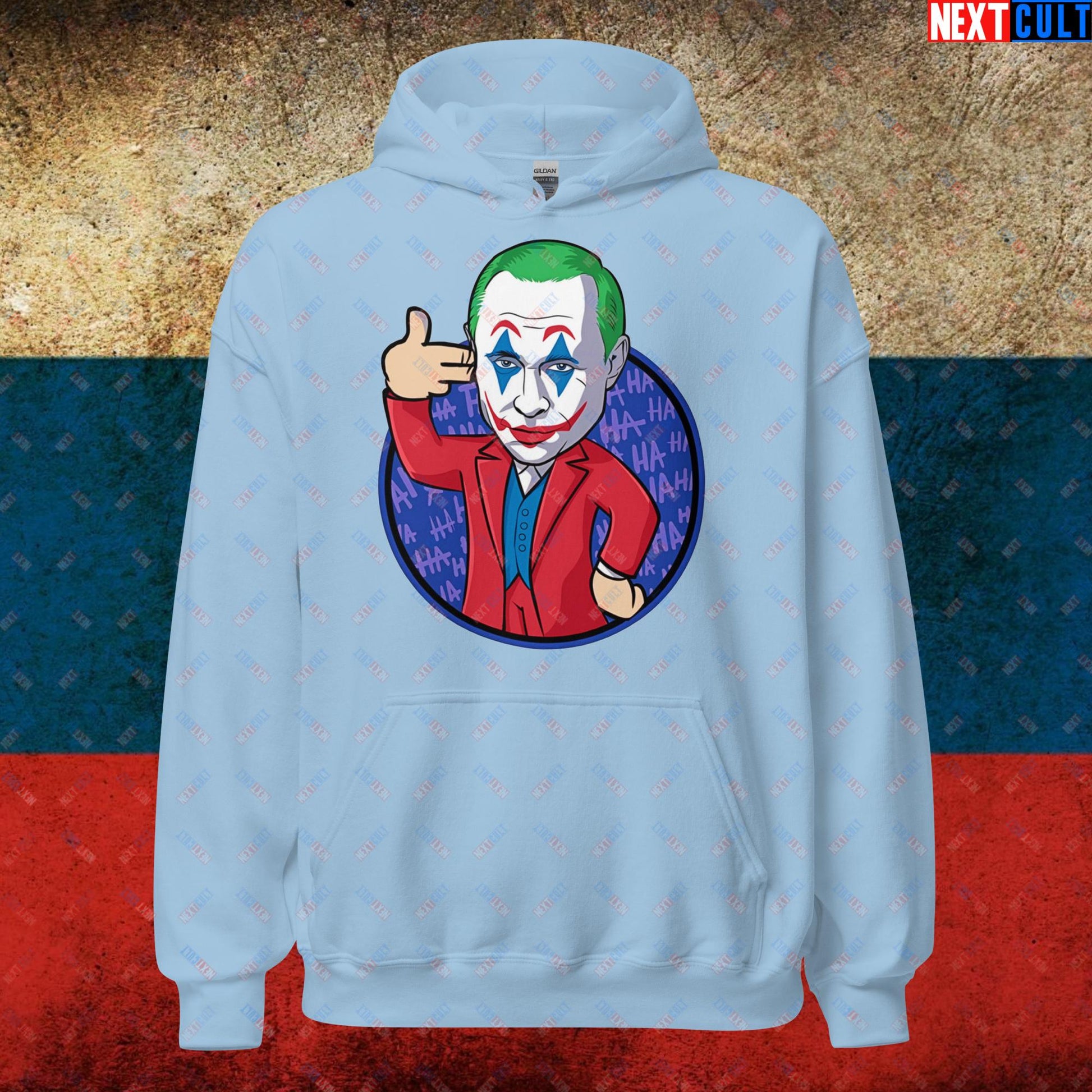 Anti Vladimir Putin Joker Unisex Hoodie Next Cult Brand