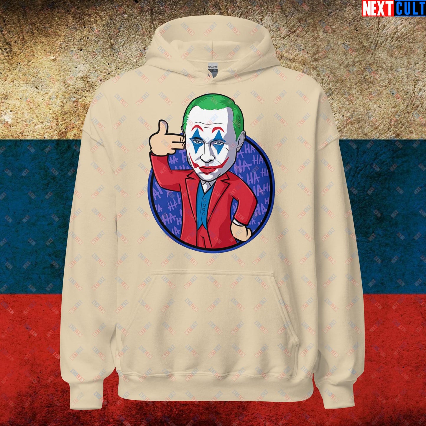 Anti Vladimir Putin Joker Unisex Hoodie Next Cult Brand