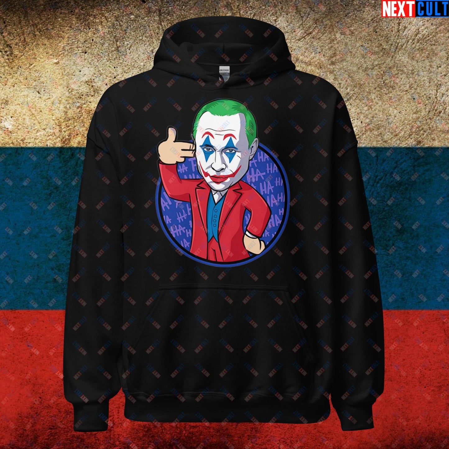 Anti Vladimir Putin Joker Unisex Hoodie Next Cult Brand