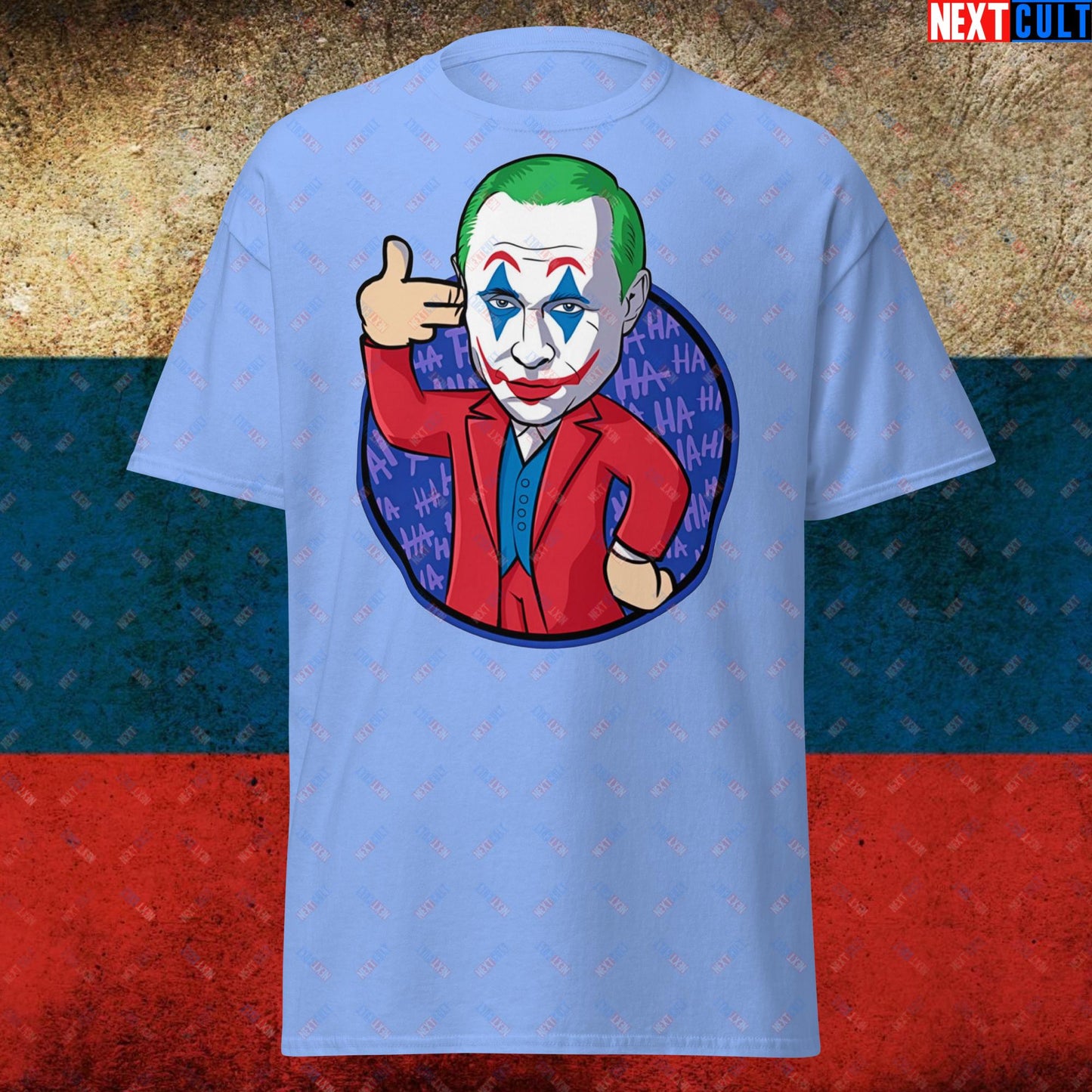 Anti Vladimir Putin Joker Unisex tee Next Cult Brand