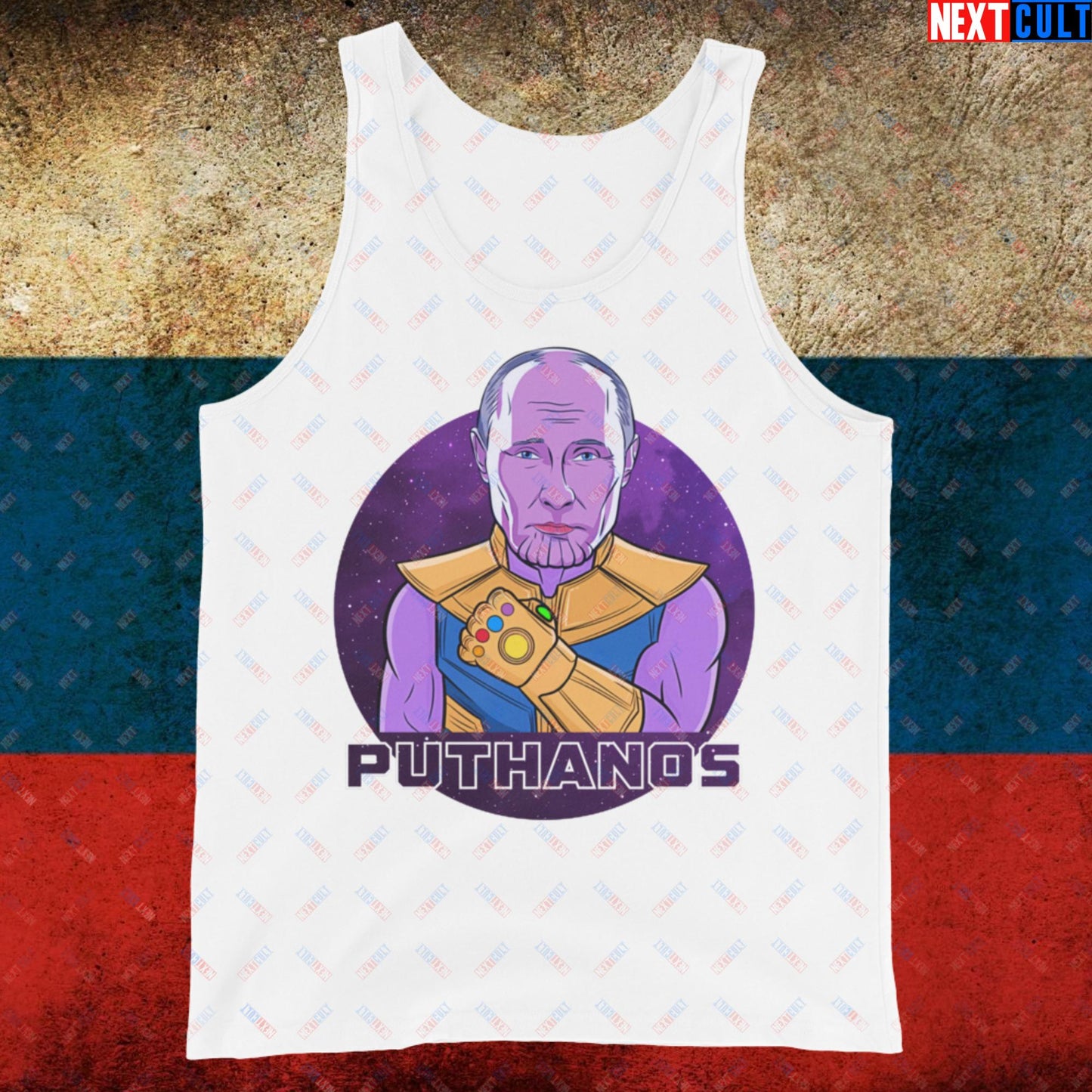 Anti Vladimir Putin Thanos Tank Top Next Cult Brand