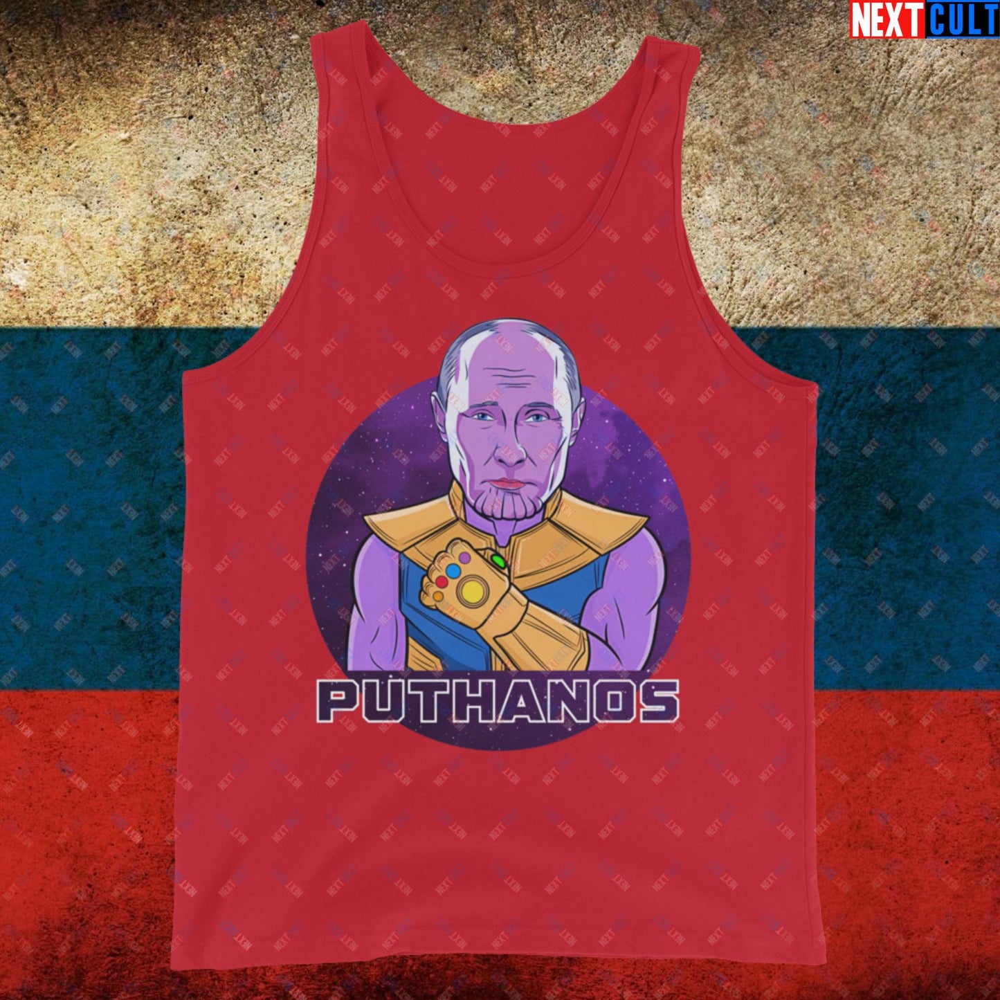 Anti Vladimir Putin Thanos Tank Top Next Cult Brand