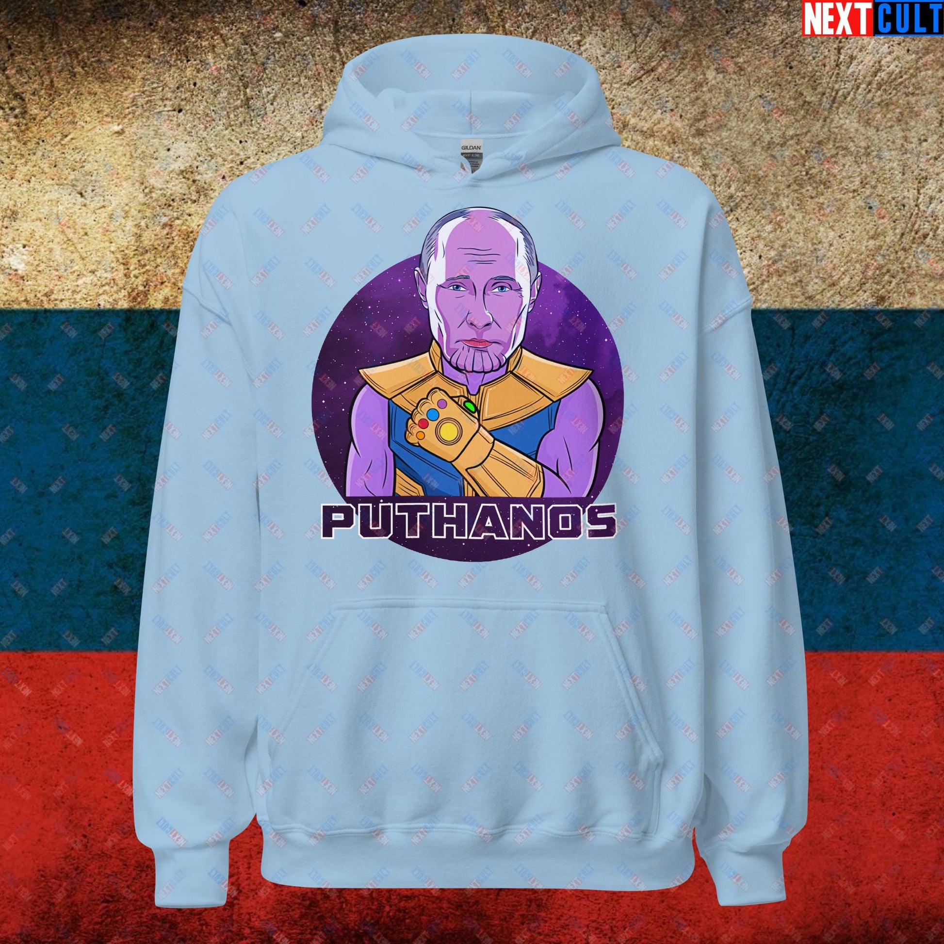 Anti Vladimir Putin Thanos Unisex Hoodie Next Cult Brand