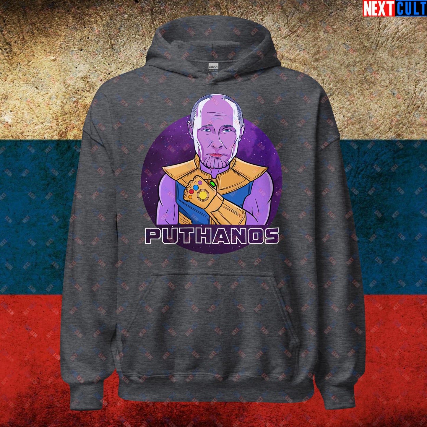 Anti Vladimir Putin Thanos Unisex Hoodie Next Cult Brand