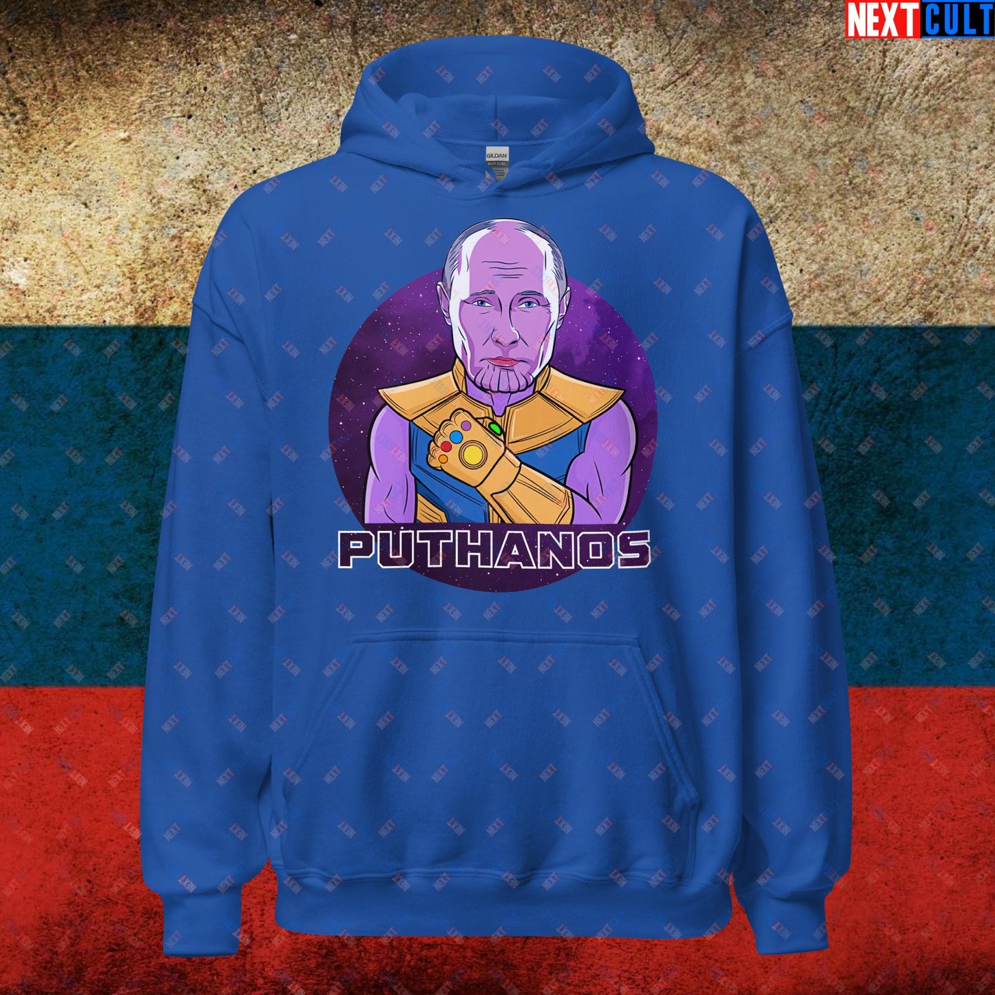 Anti Vladimir Putin Thanos Unisex Hoodie Royal Hoodies Politics Vladimir Putin Next Cult Brand