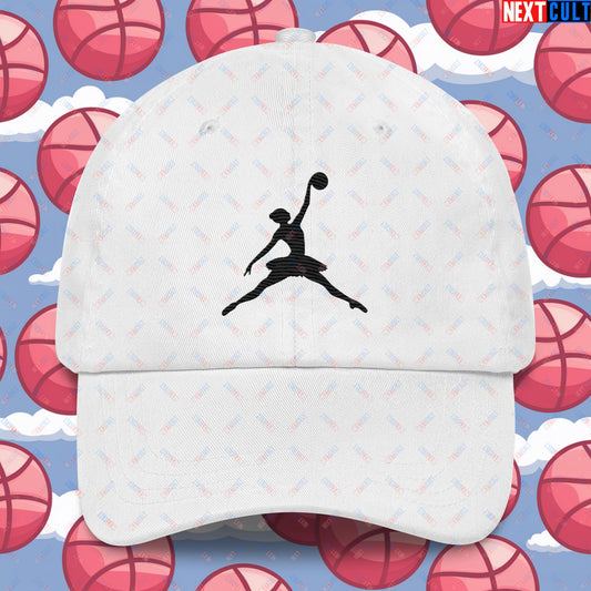 BALLERina Girl's Basketball Ballet Air Ballerina Women's Basketball Cute Dad hat Next Cult Brand