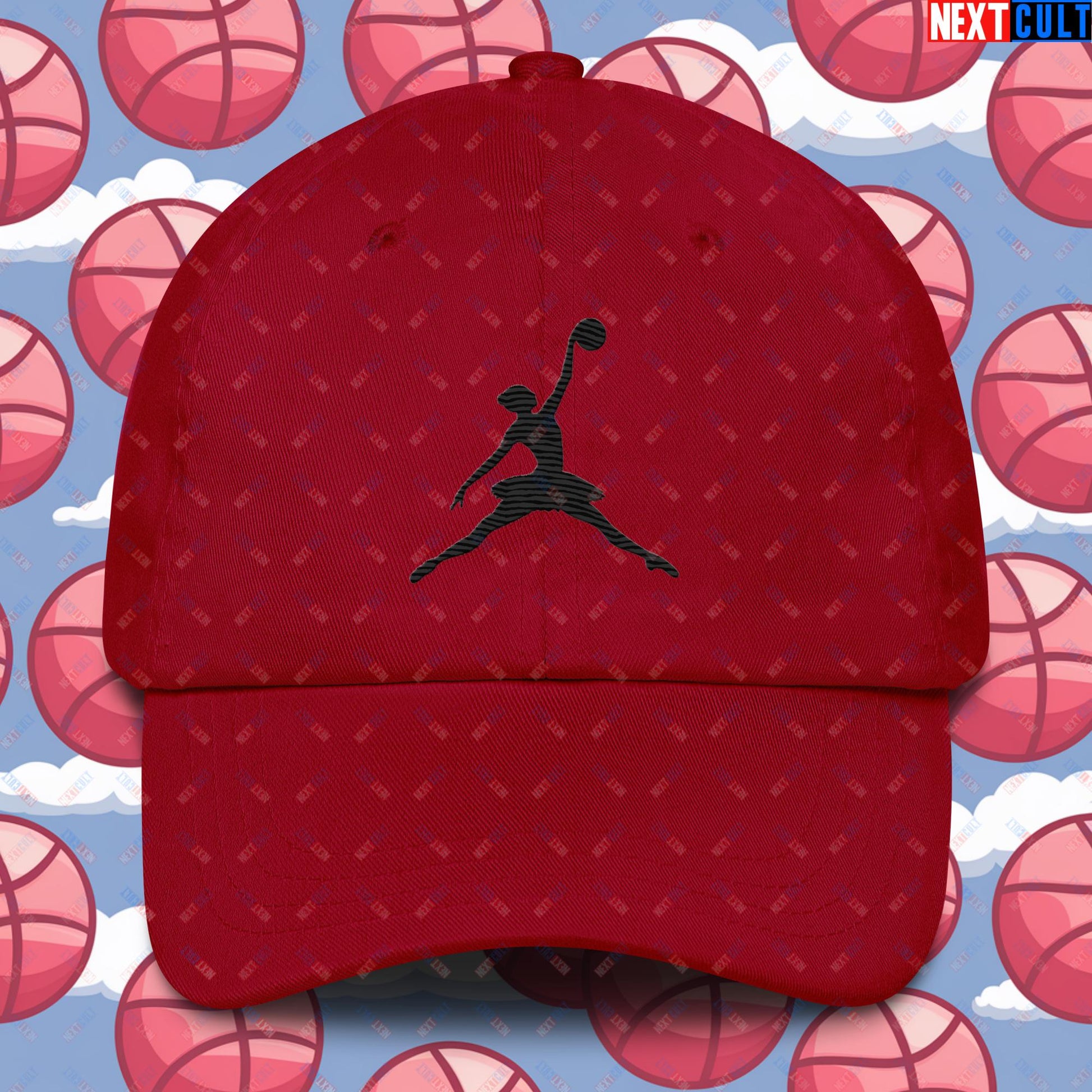 BALLERina Girl's Basketball Ballet Air Ballerina Women's Basketball Cute Dad hat Cranberry Hats Basketball WNBA Next Cult Brand