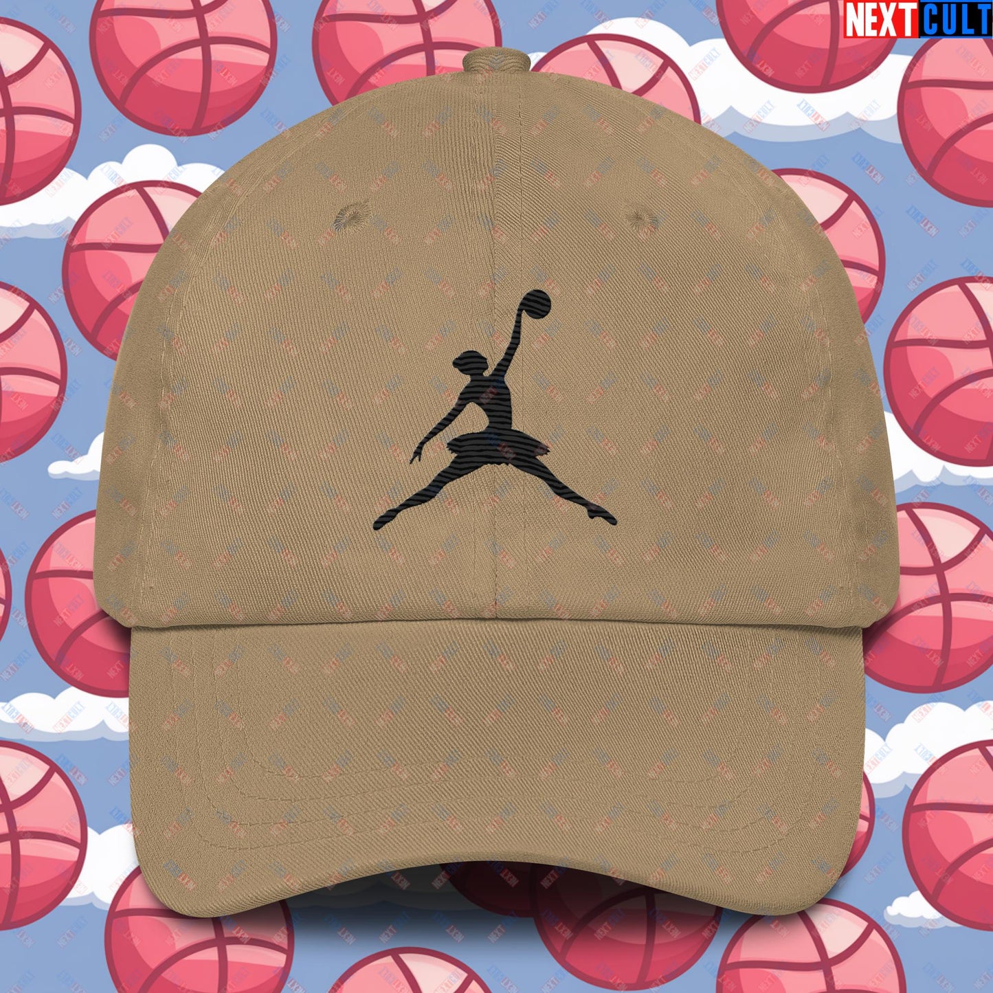 BALLERina Girl's Basketball Ballet Air Ballerina Women's Basketball Cute Dad hat Next Cult Brand