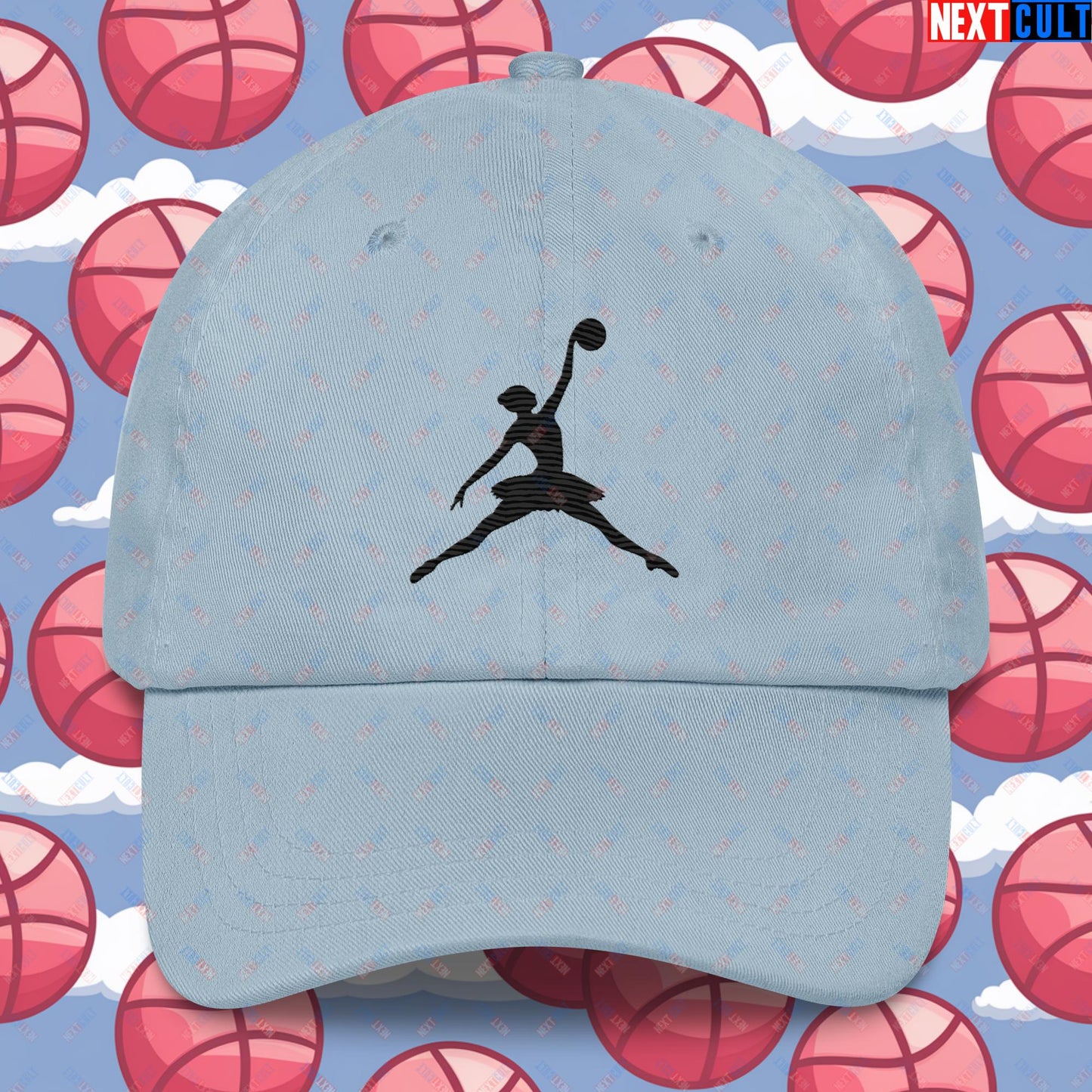 BALLERina Girl's Basketball Ballet Air Ballerina Women's Basketball Cute Dad hat Next Cult Brand