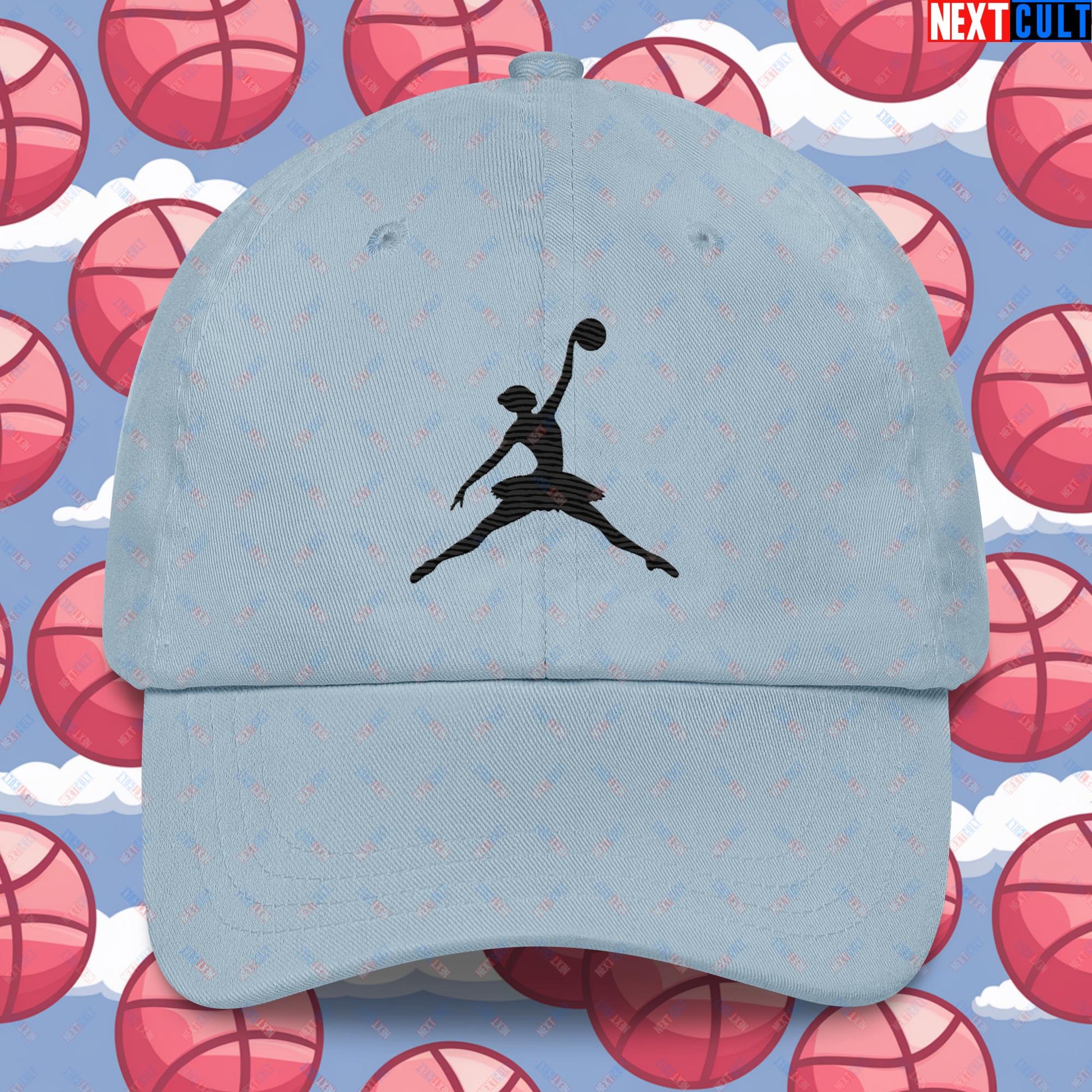 BALLERina Girl's Basketball Ballet Air Ballerina Women's Basketball Cute Dad hat Next Cult Brand