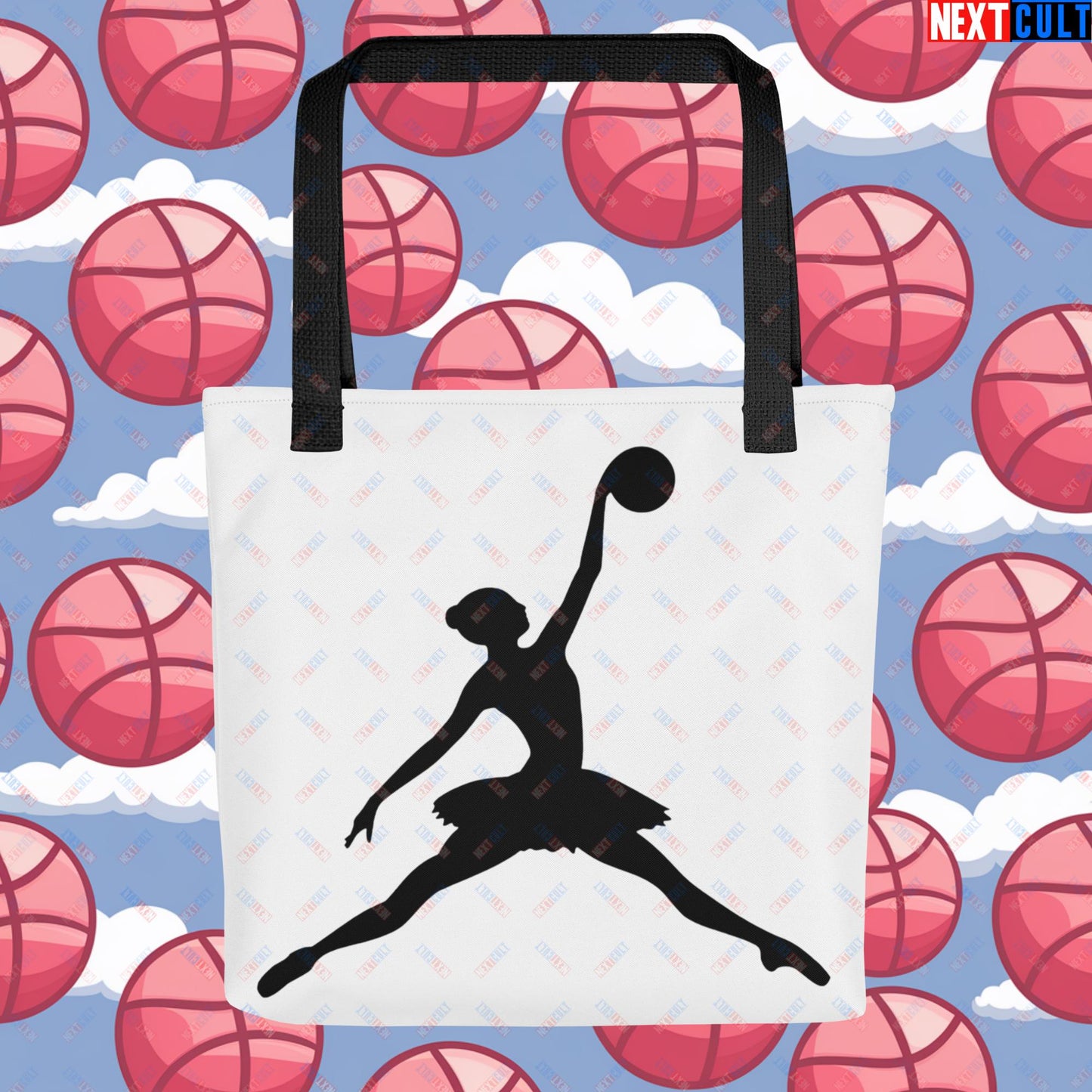 BALLERina Girl's Basketball Ballet Air Ballerina Women's Basketball Cute Tote bag Default Title Bags Basketball WNBA Next Cult Brand