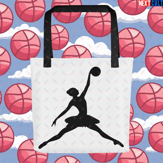 BALLERina Girl's Basketball Ballet Air Ballerina Women's Basketball Cute Tote bag Default Title Bags Basketball WNBA Next Cult Brand