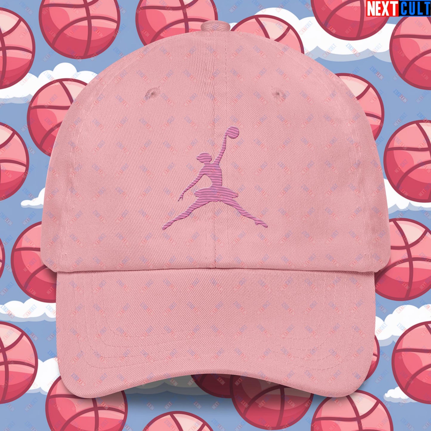 BALLERina Girl's Basketball Ballet Air Ballerina Women's Basketball Dad hat Pink Hats Basketball WNBA Next Cult Brand