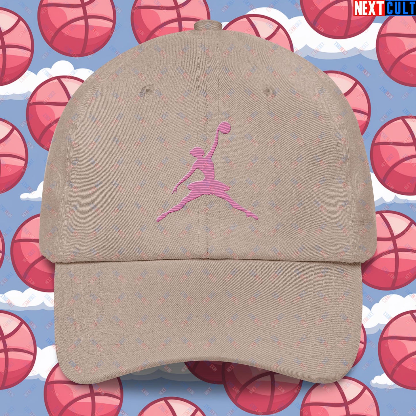 BALLERina Girl's Basketball Ballet Air Ballerina Women's Basketball Dad hat Next Cult Brand