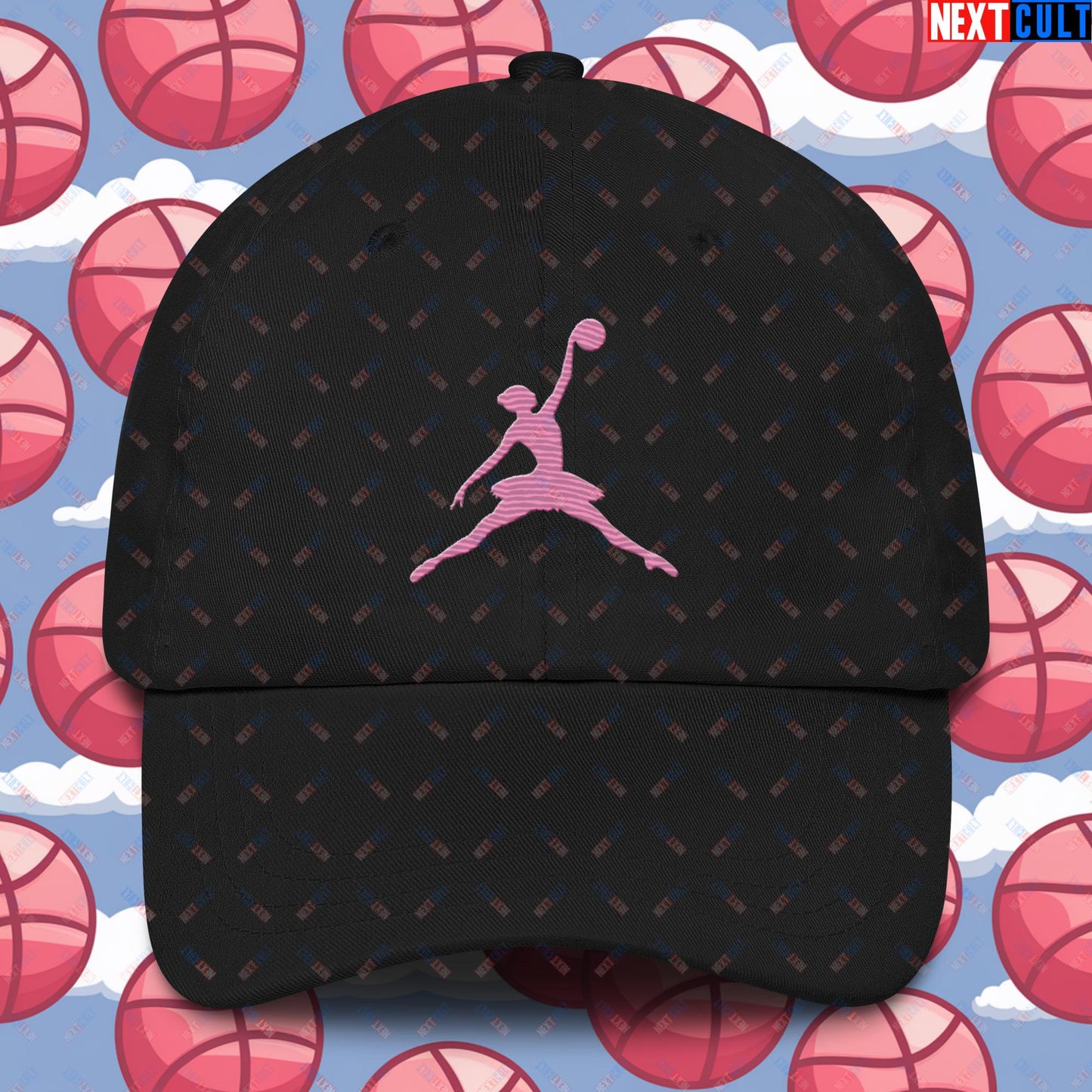 BALLERina Girl's Basketball Ballet Air Ballerina Women's Basketball Dad hat Next Cult Brand