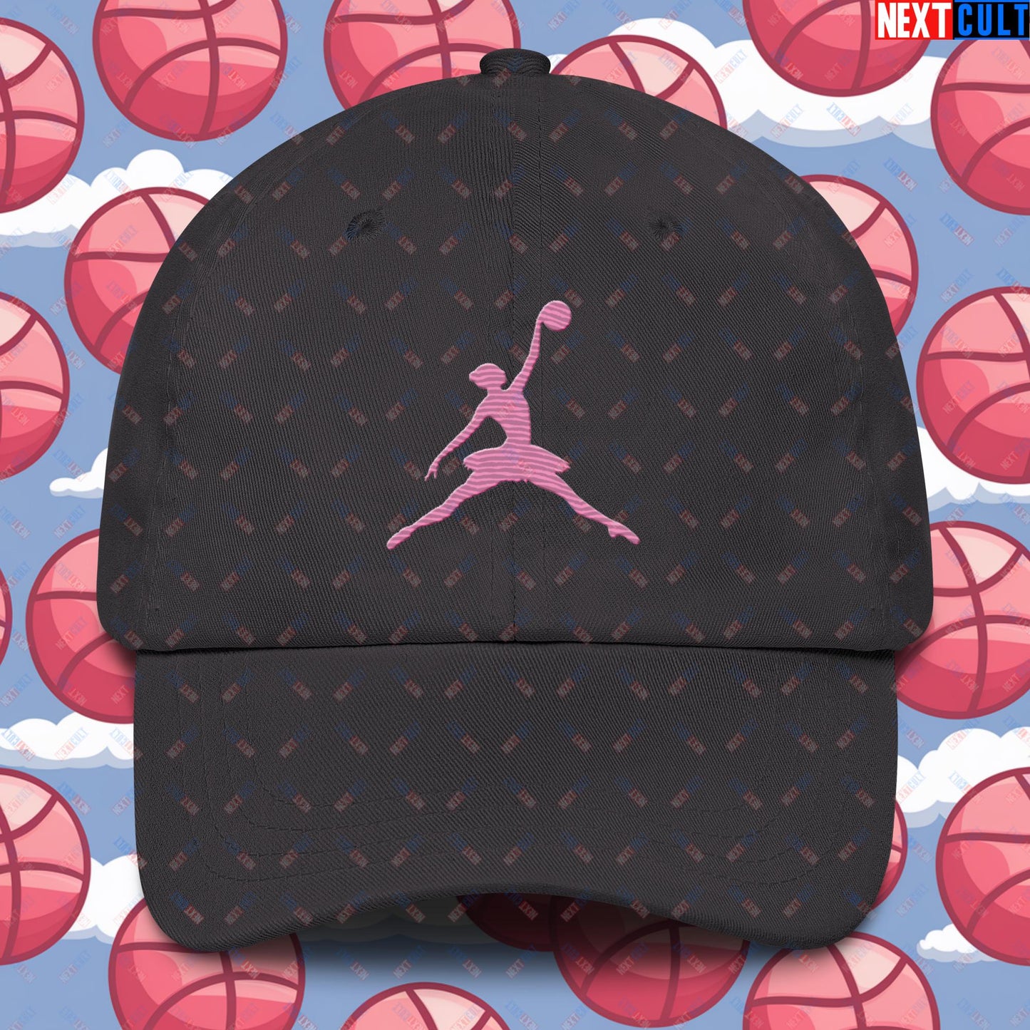 BALLERina Girl's Basketball Ballet Air Ballerina Women's Basketball Dad hat Next Cult Brand