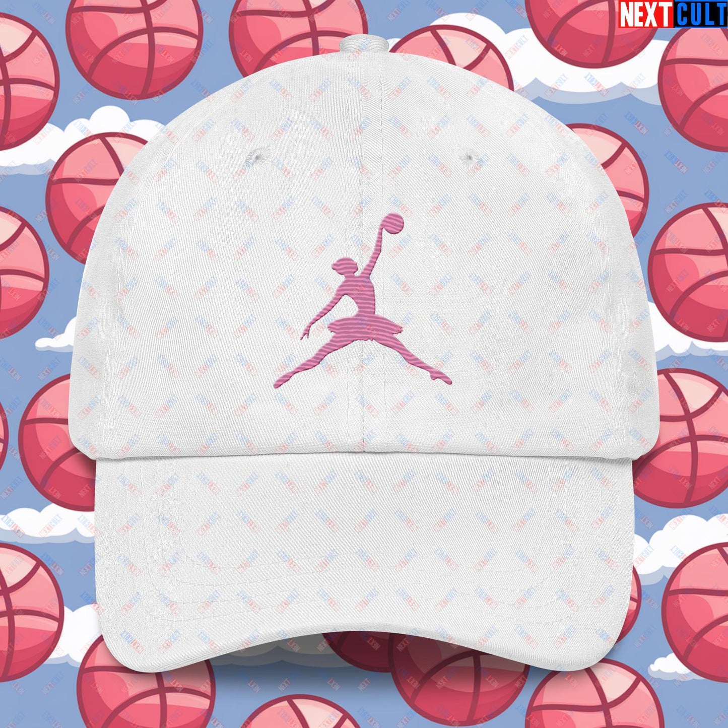 BALLERina Girl's Basketball Ballet Air Ballerina Women's Basketball Dad hat Next Cult Brand