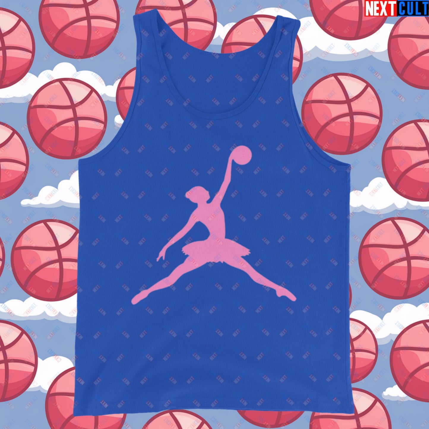 BALLERina Girl's Basketball Ballet Air Ballerina Women's Basketball Tank Top Next Cult Brand