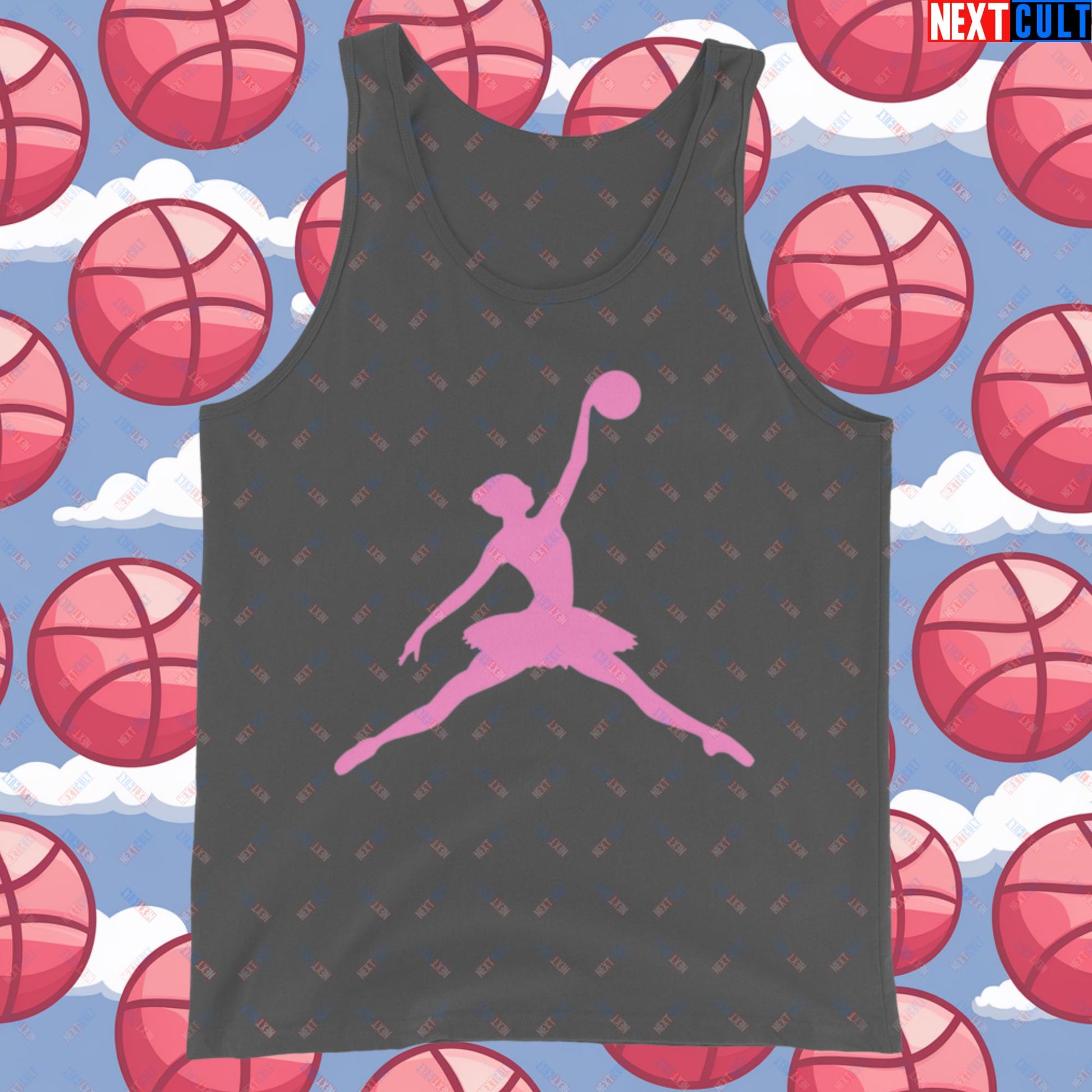 BALLERina Girl's Basketball Ballet Air Ballerina Women's Basketball Tank Top Asphalt Tank Tops Basketball WNBA Next Cult Brand