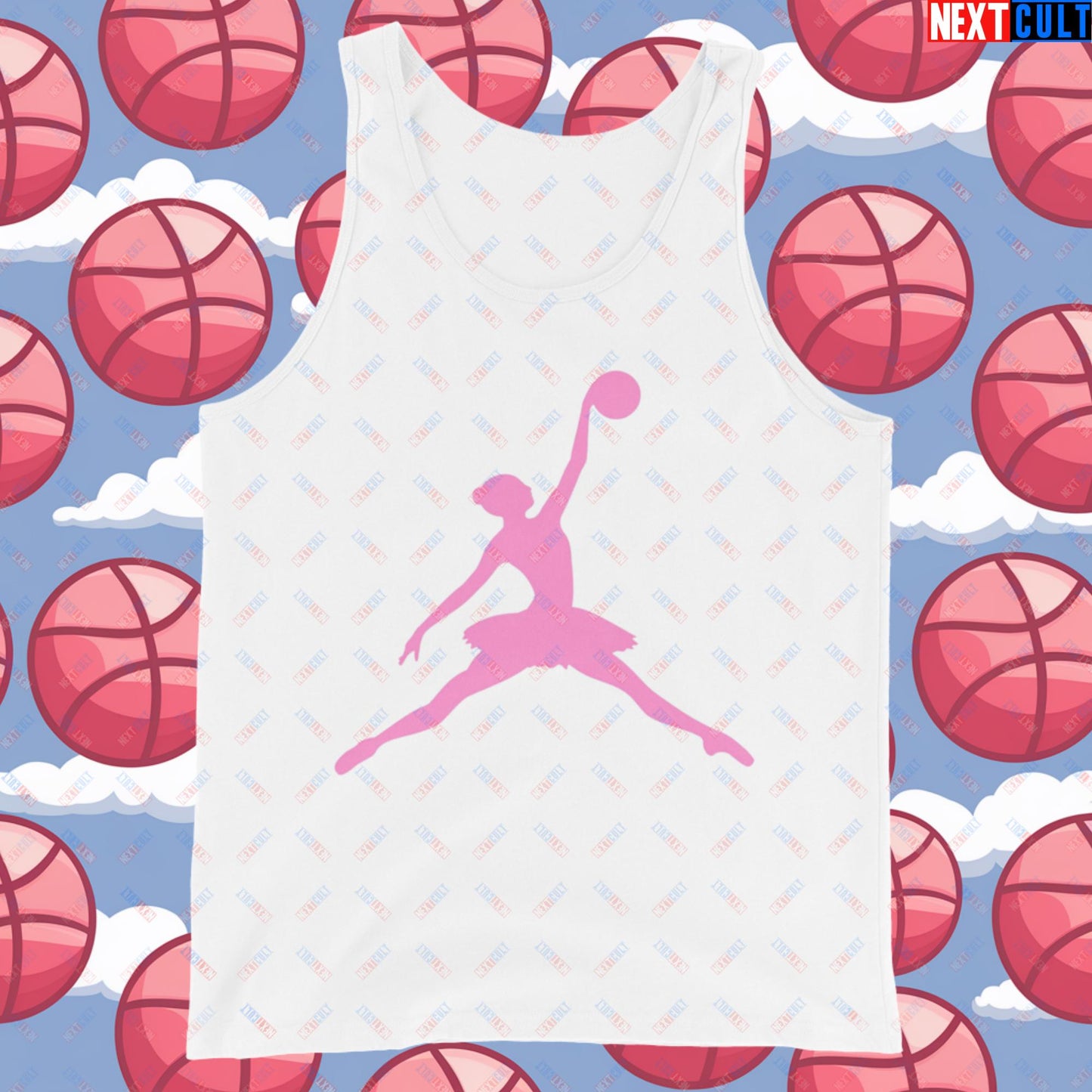 BALLERina Girl's Basketball Ballet Air Ballerina Women's Basketball Tank Top Next Cult Brand