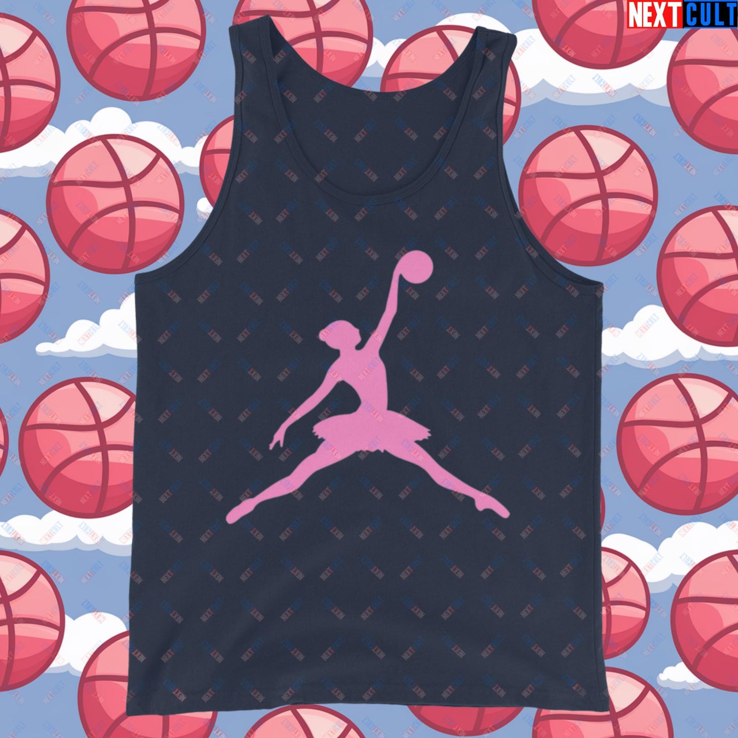 BALLERina Girl's Basketball Ballet Air Ballerina Women's Basketball Tank Top Next Cult Brand