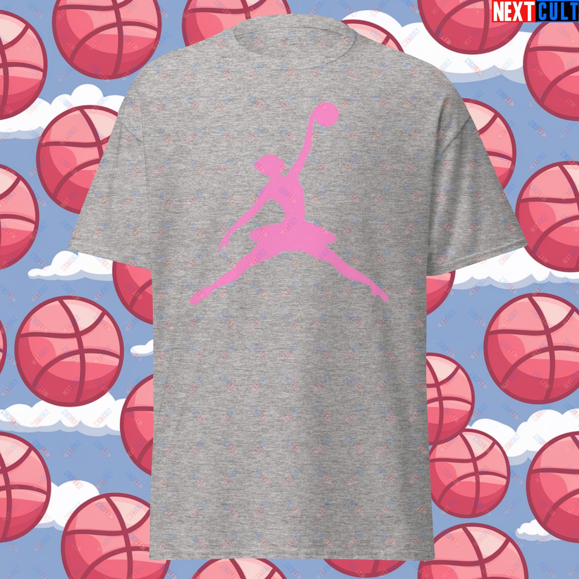 BALLERina Girl's Basketball Ballet Air Ballerina Women's Basketball Unisex tee Next Cult Brand