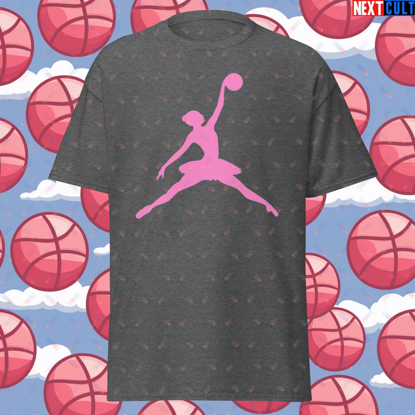 BALLERina Girl's Basketball Ballet Air Ballerina Women's Basketball Unisex tee Next Cult Brand