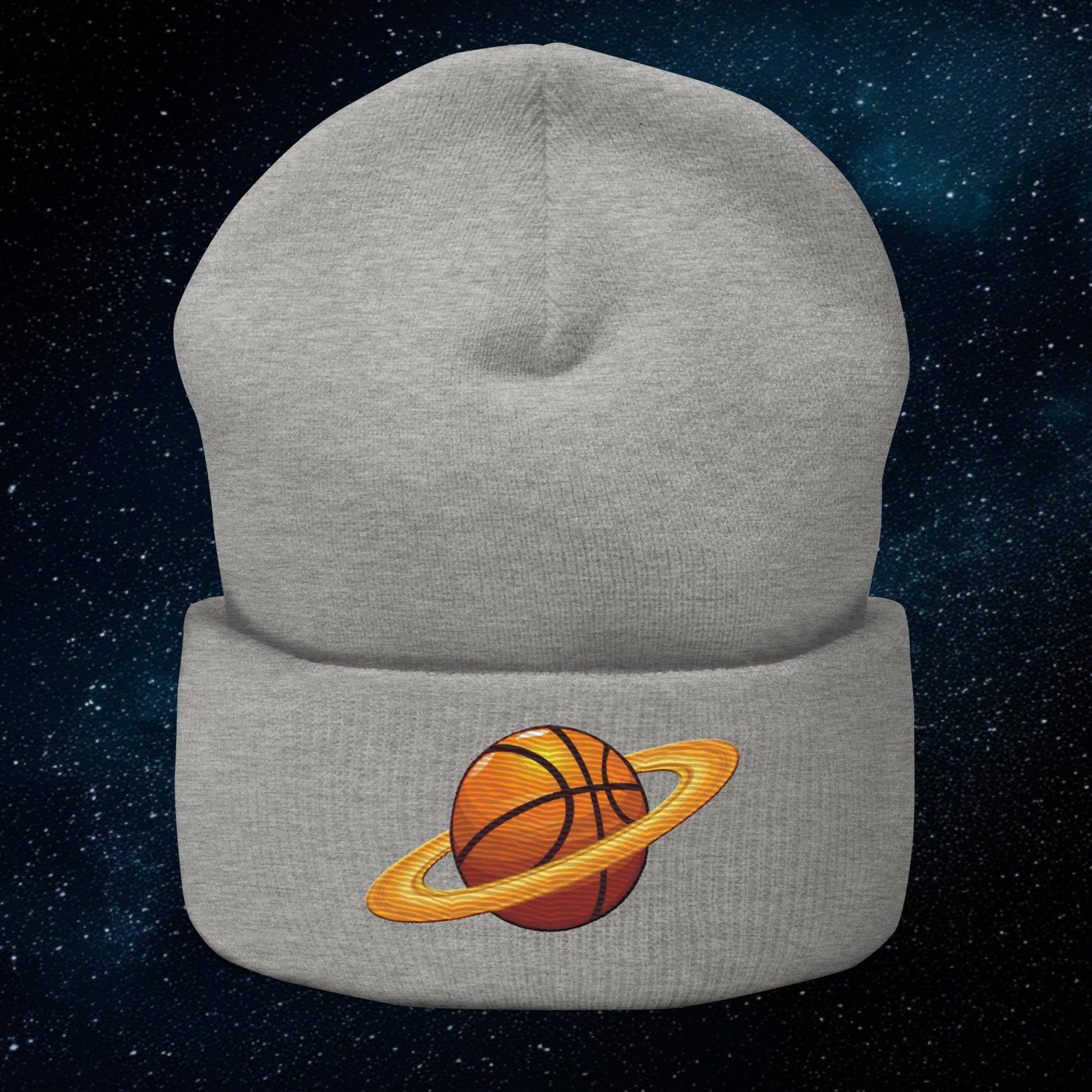 Basketball Planet Ball is Life Cuffed Beanie Next Cult Brand