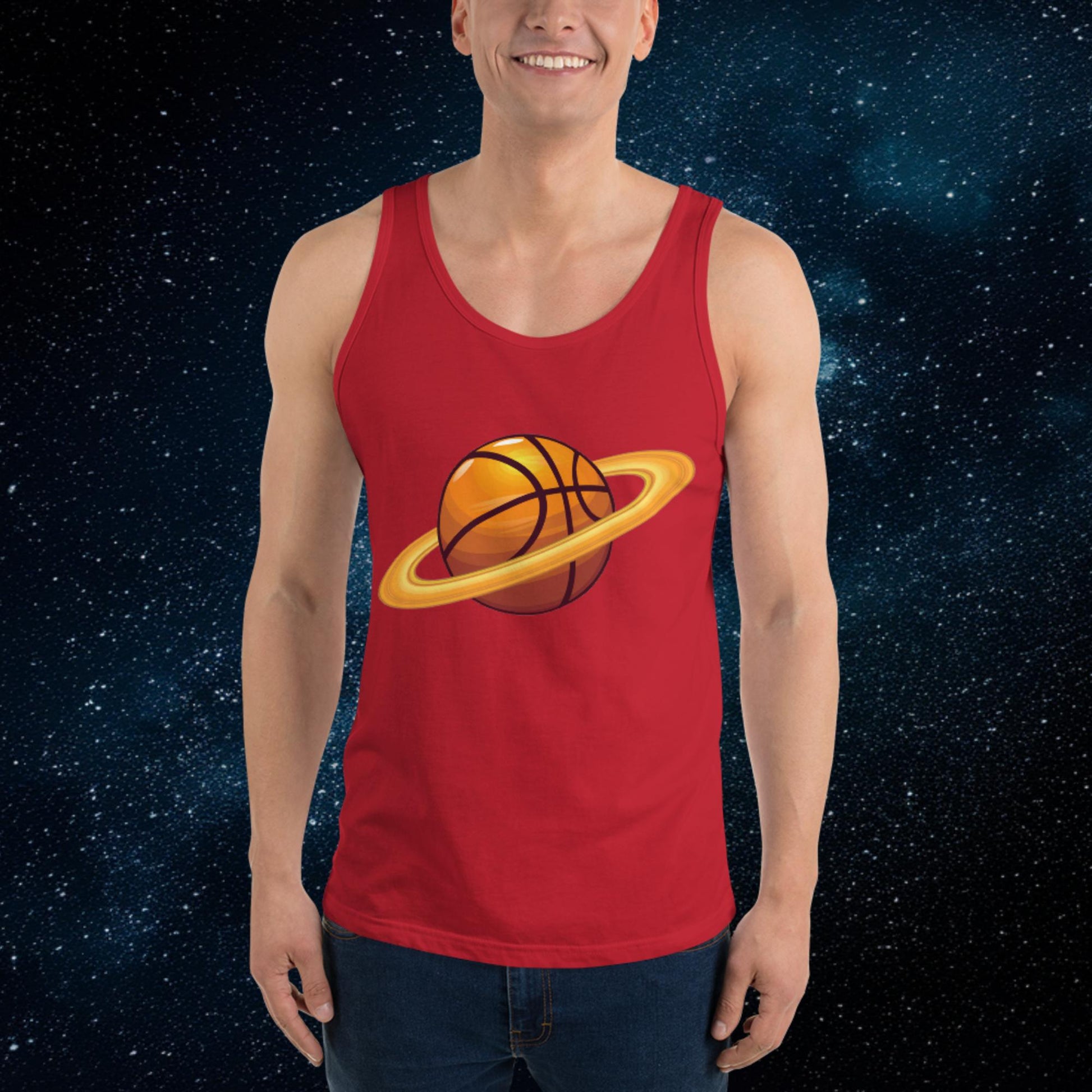 Basketball Planet Ball is Life Tank Top Next Cult Brand