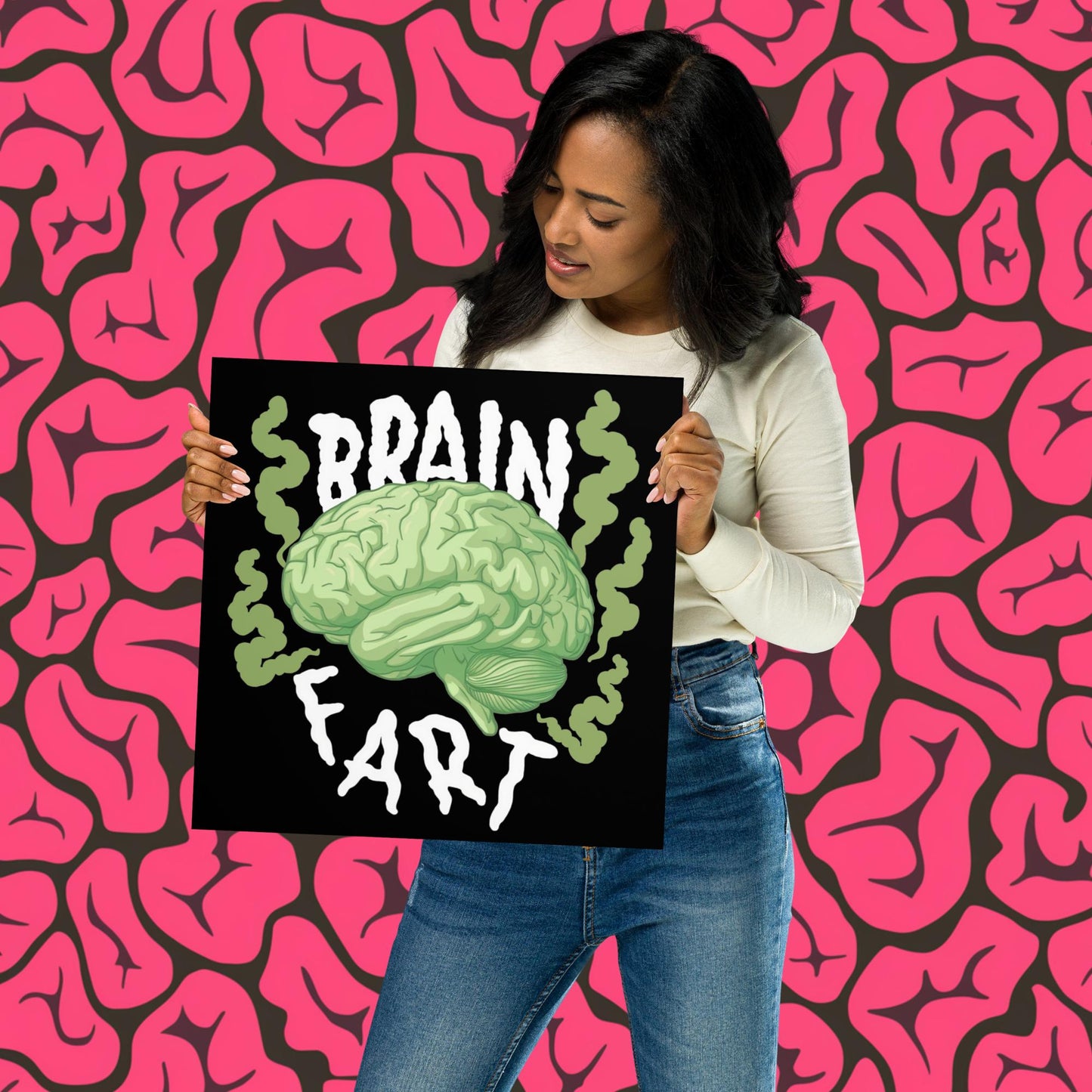 Brain Fart Poster Next Cult Brand