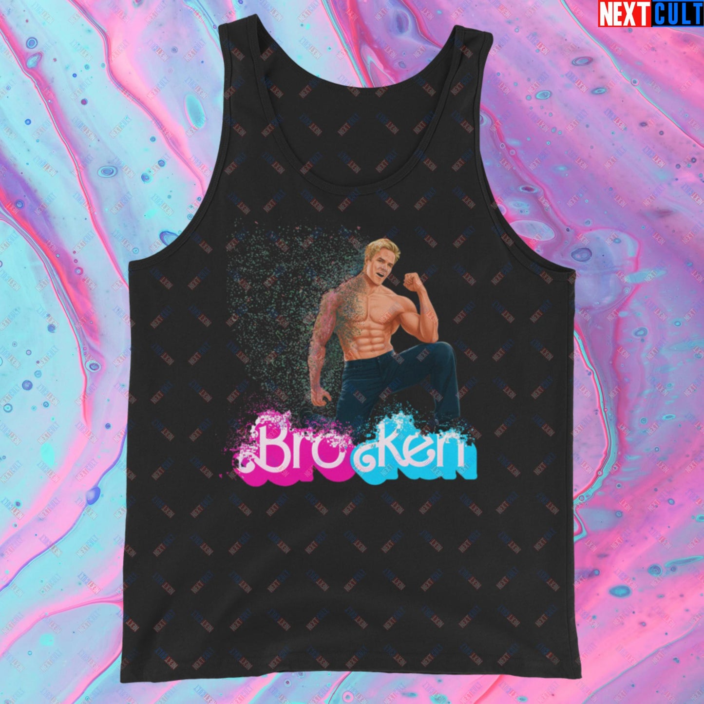 BroKen Funny Ken Barbie Movie Ryan Gosling Tank Top Next Cult Brand