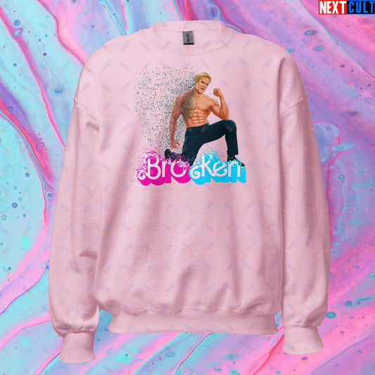 BroKen Funny Ken Barbie Movie Ryan Gosling Unisex Sweatshirt Next Cult Brand